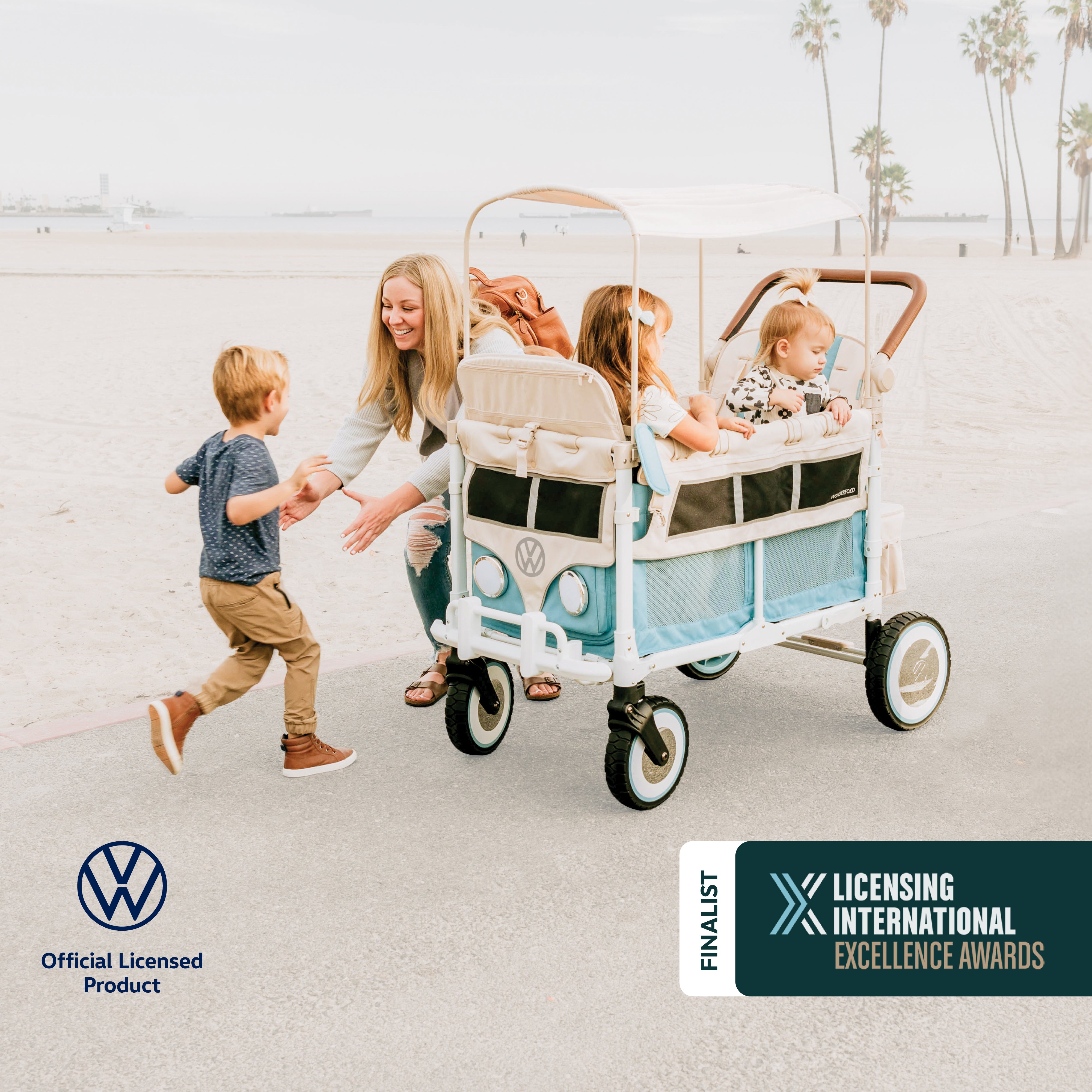 WonderFold VW4 Volkswagen Stroller Wagon