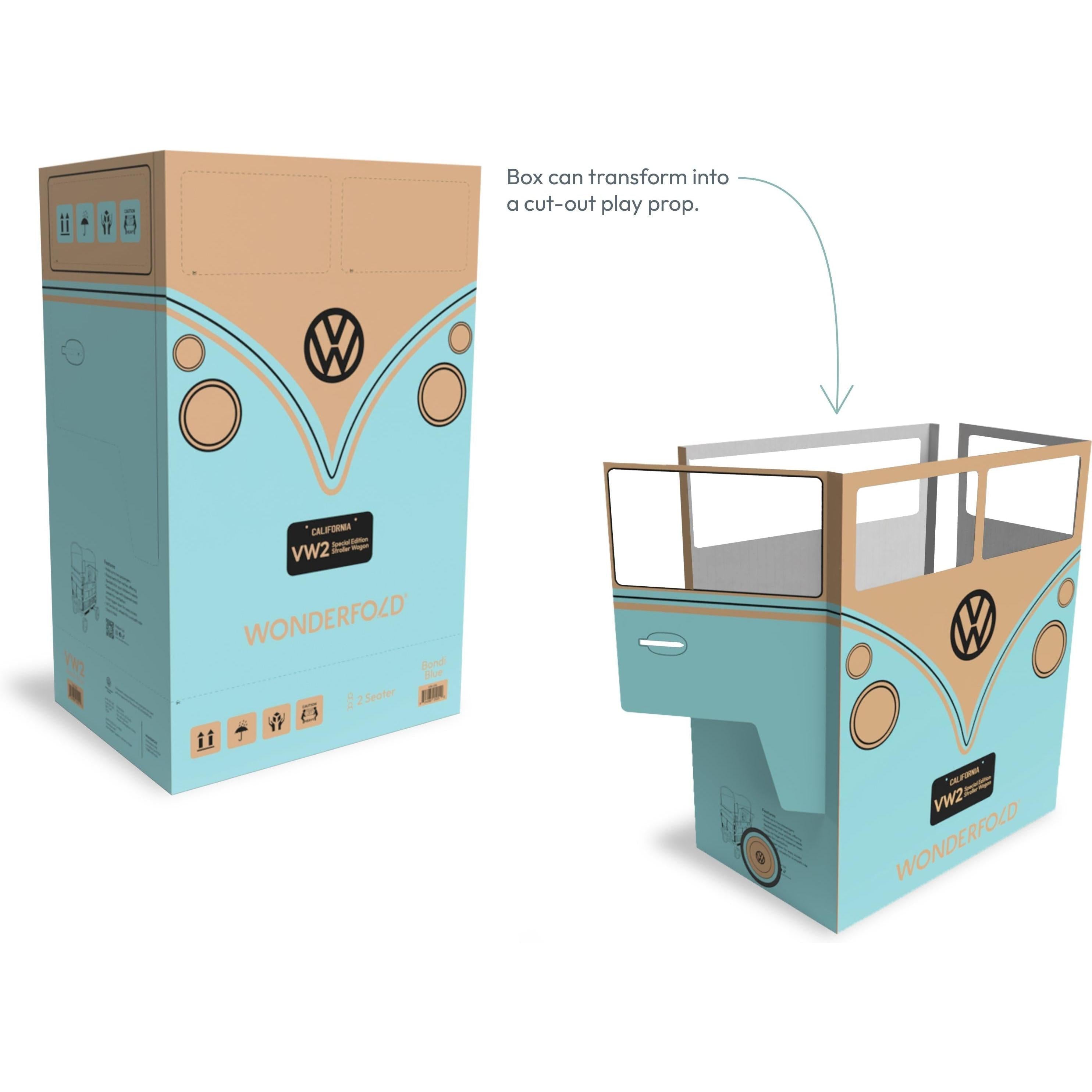 WonderFold VW2 Volkswagen Stroller Wagon