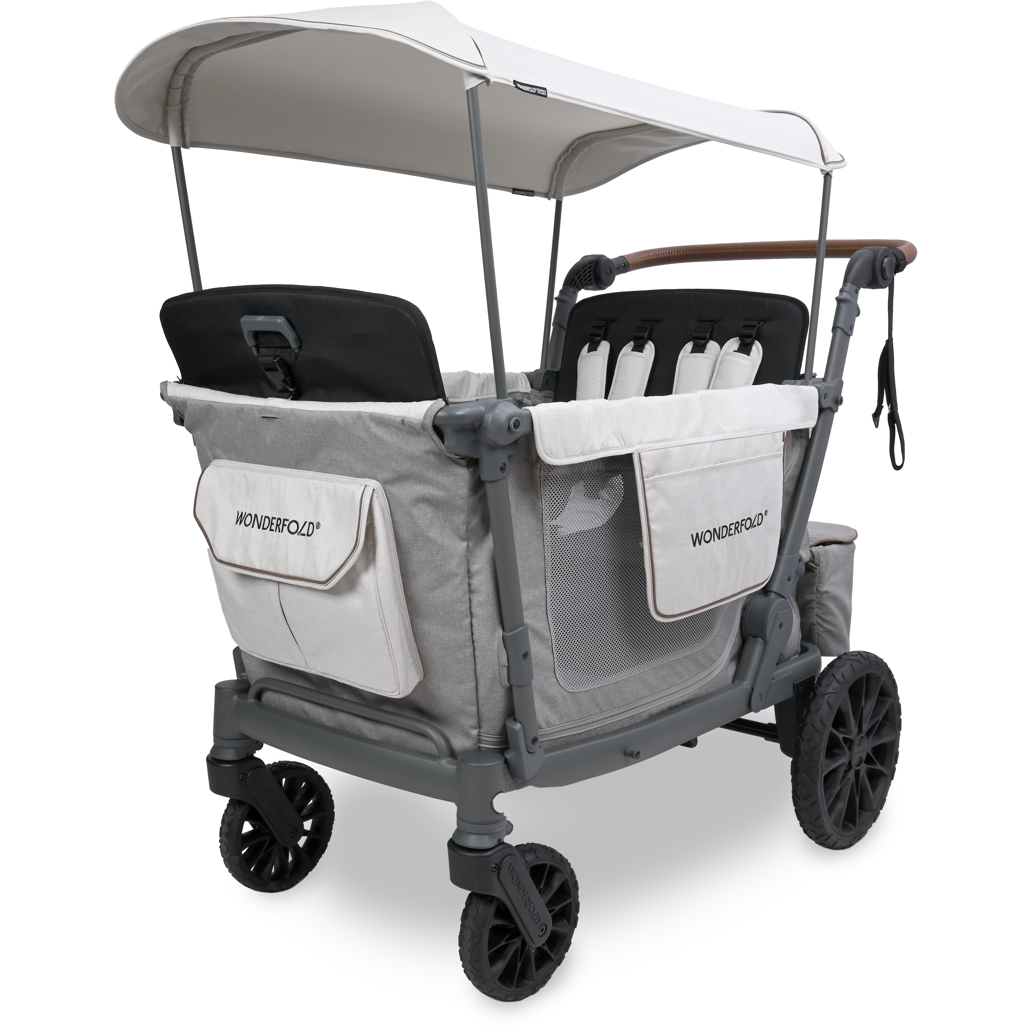 WonderFold L4 Quad Stroller Wagon (4 Seater)