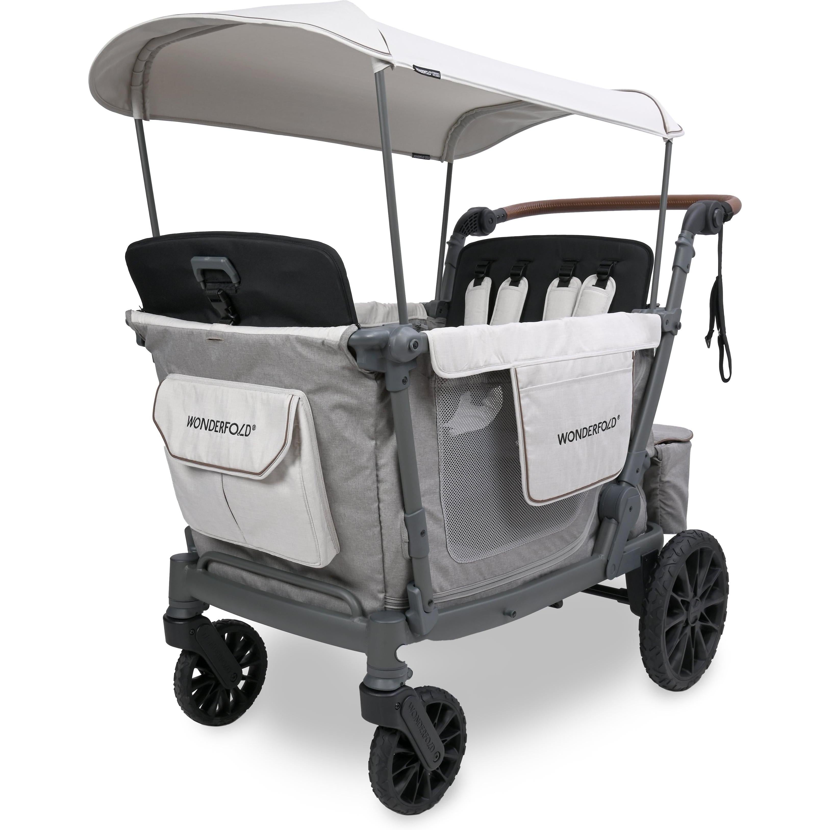 WonderFold L4 Quad Stroller Wagon (4 Seater)