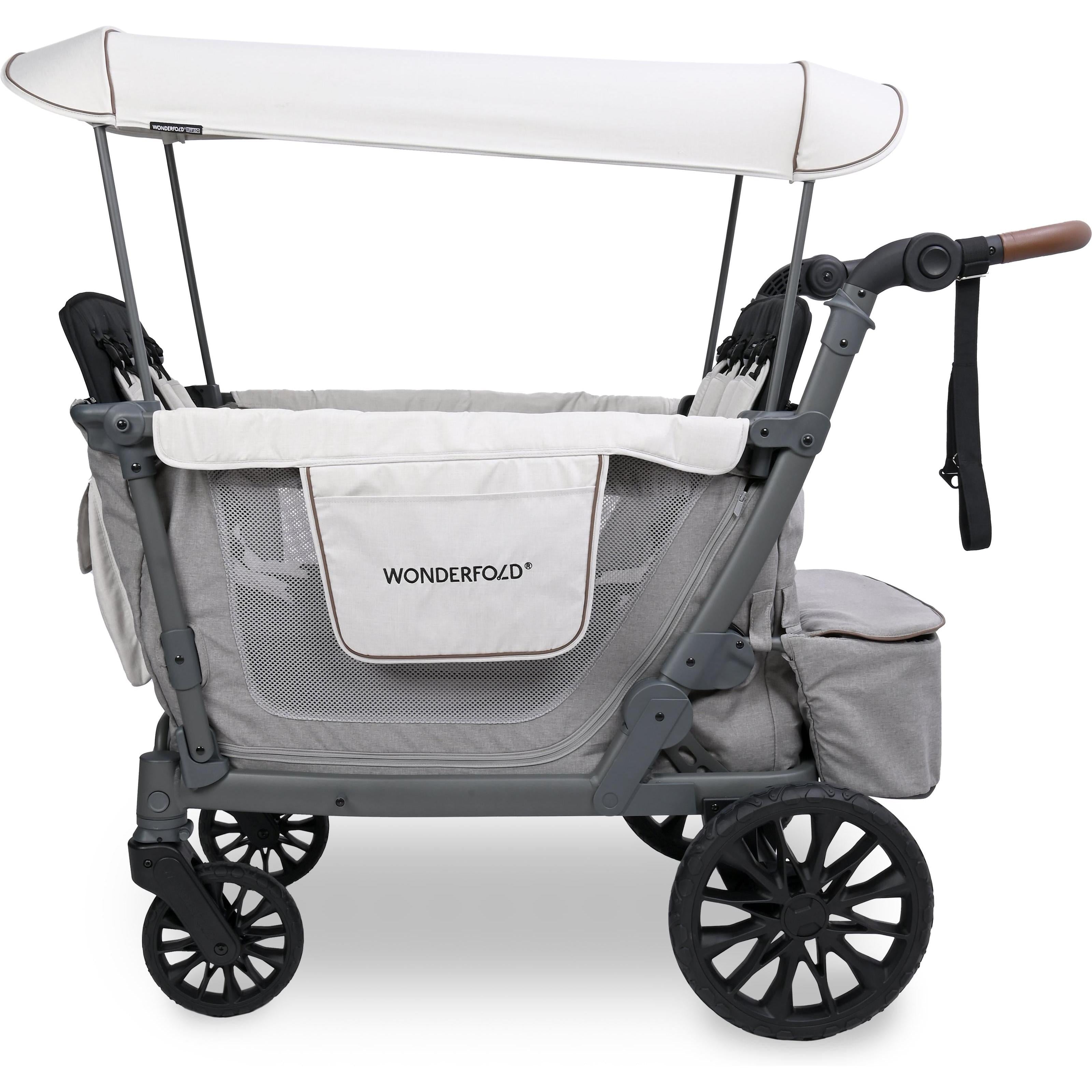 WonderFold L4 Quad Stroller Wagon (4 Seater)