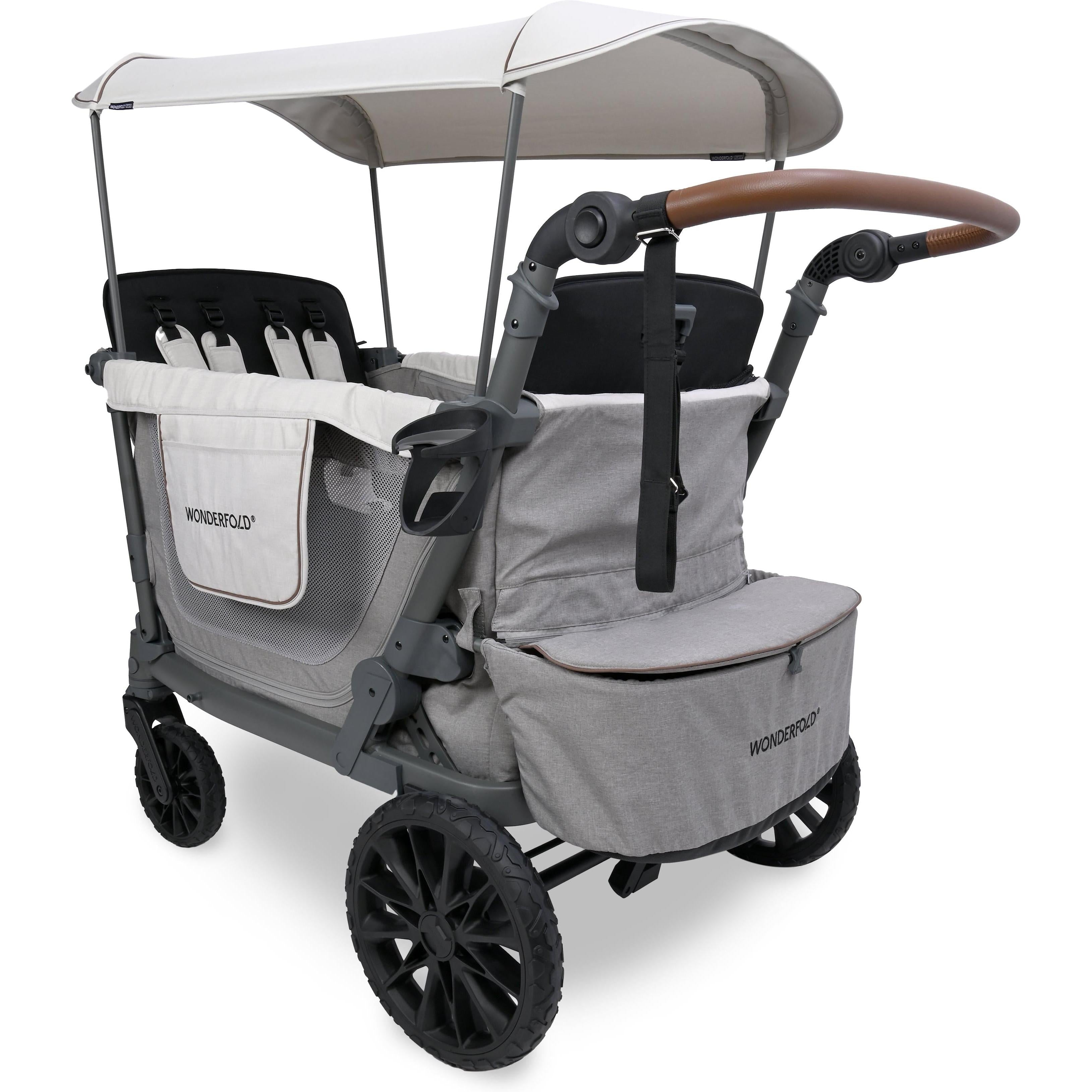 WonderFold L4 Quad Stroller Wagon (4 Seater)