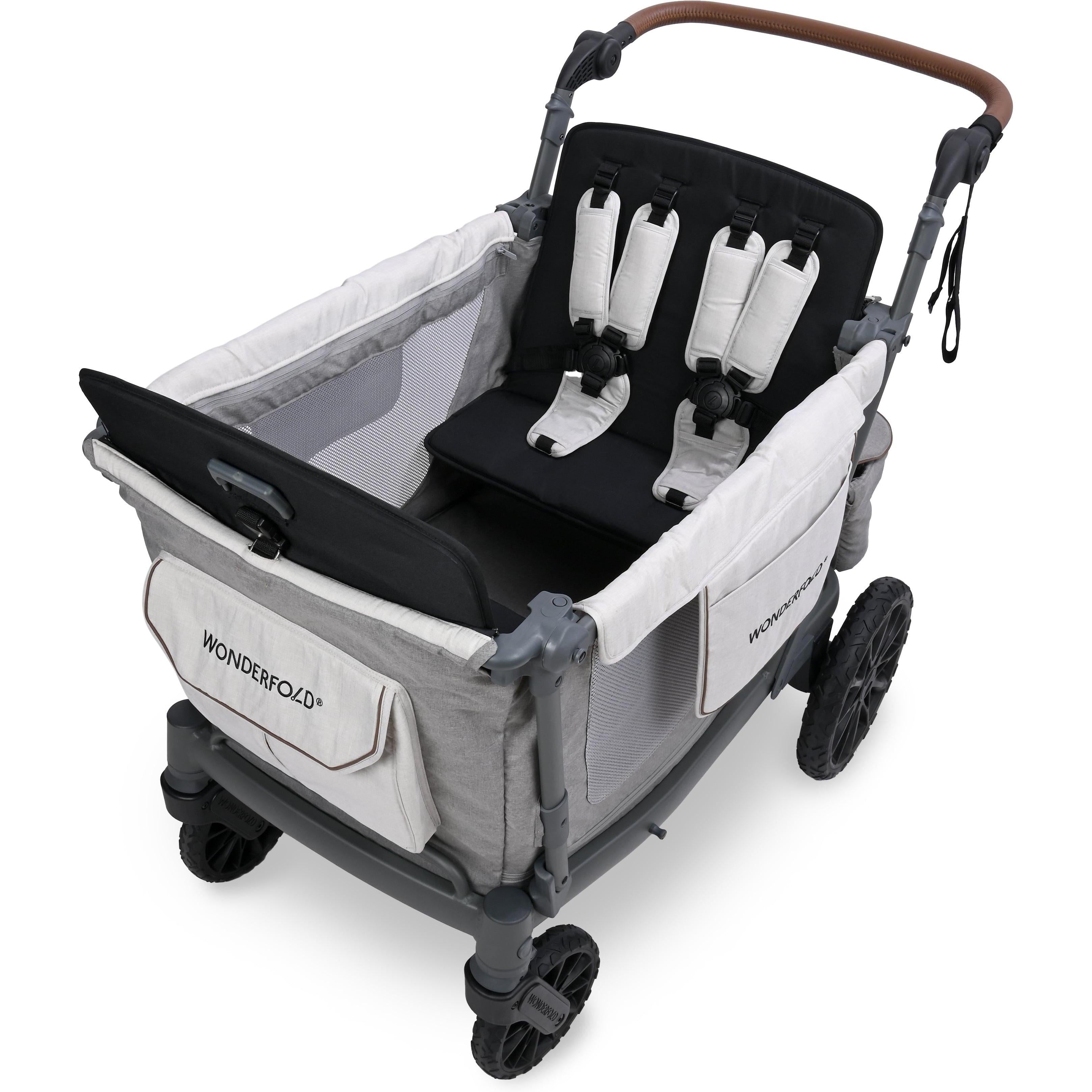 WonderFold L4 Quad Stroller Wagon (4 Seater)