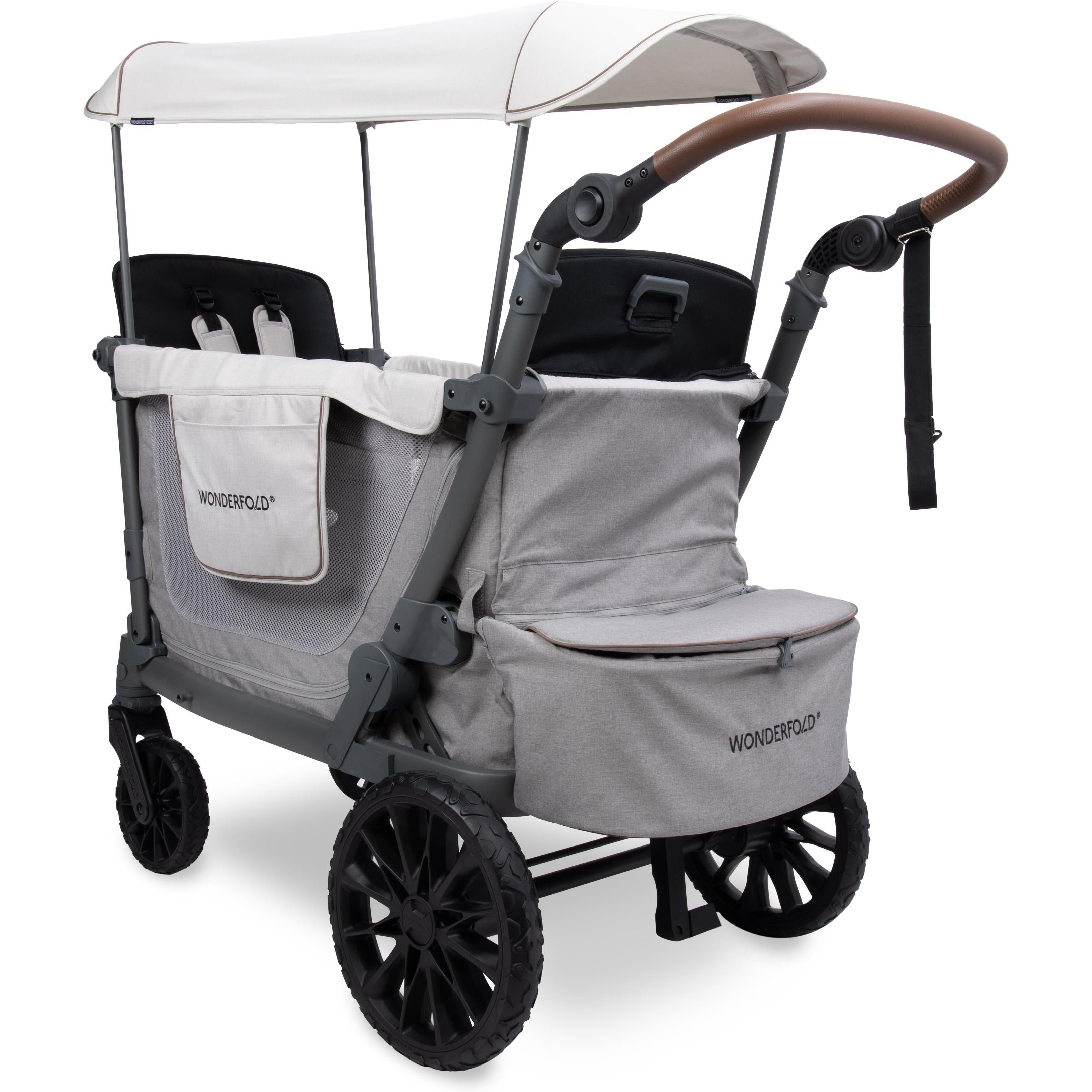 WonderFold L2 Double Stroller Wagon (2 Seater)