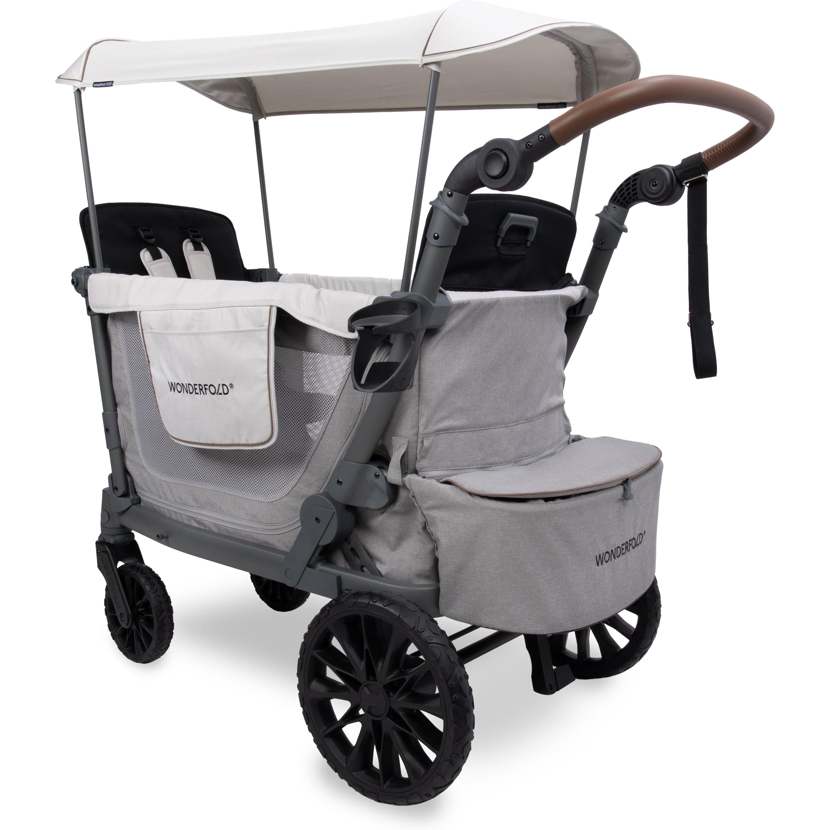 WonderFold L2 Double Stroller Wagon (2 Seater)