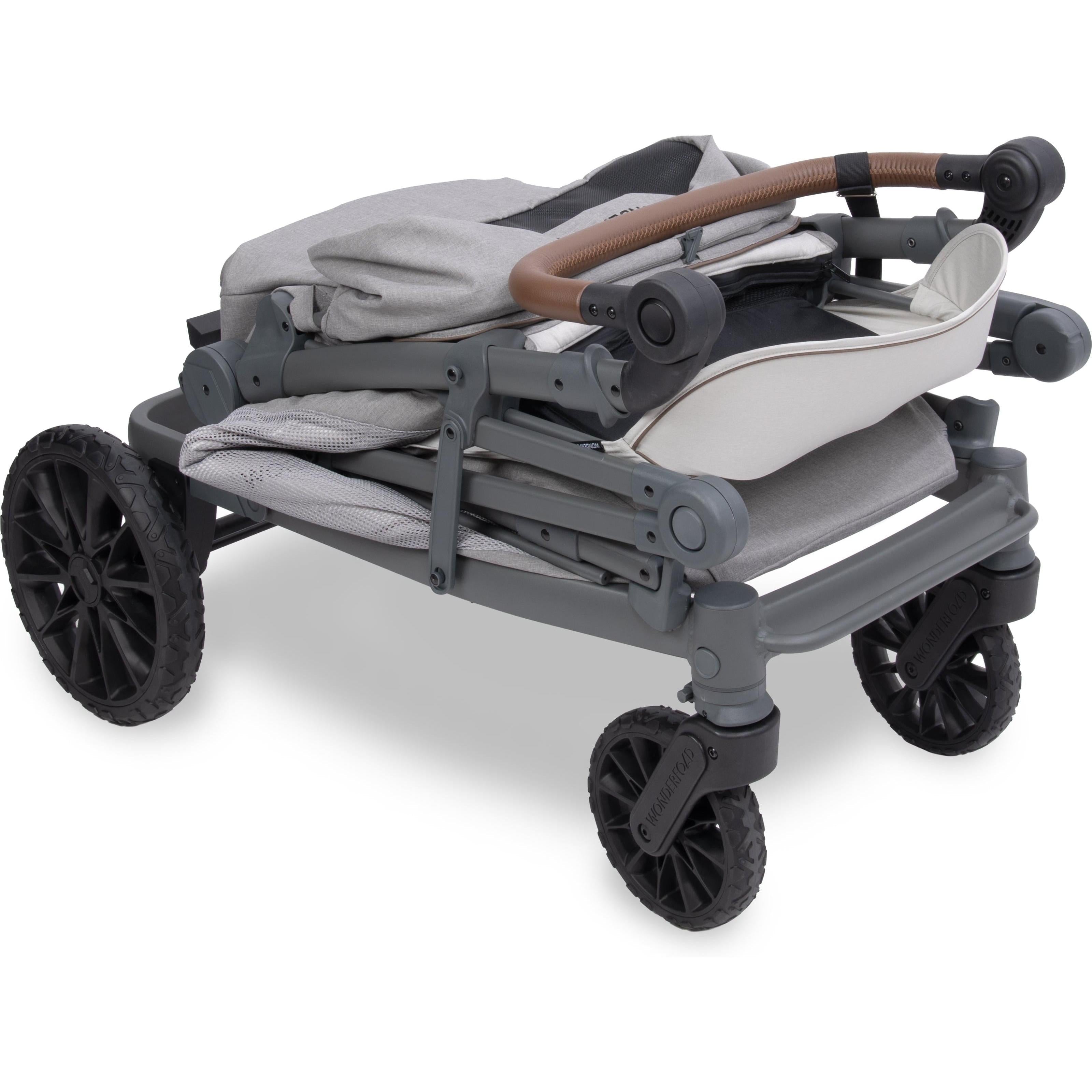 WonderFold L2 Double Stroller Wagon (2 Seater)