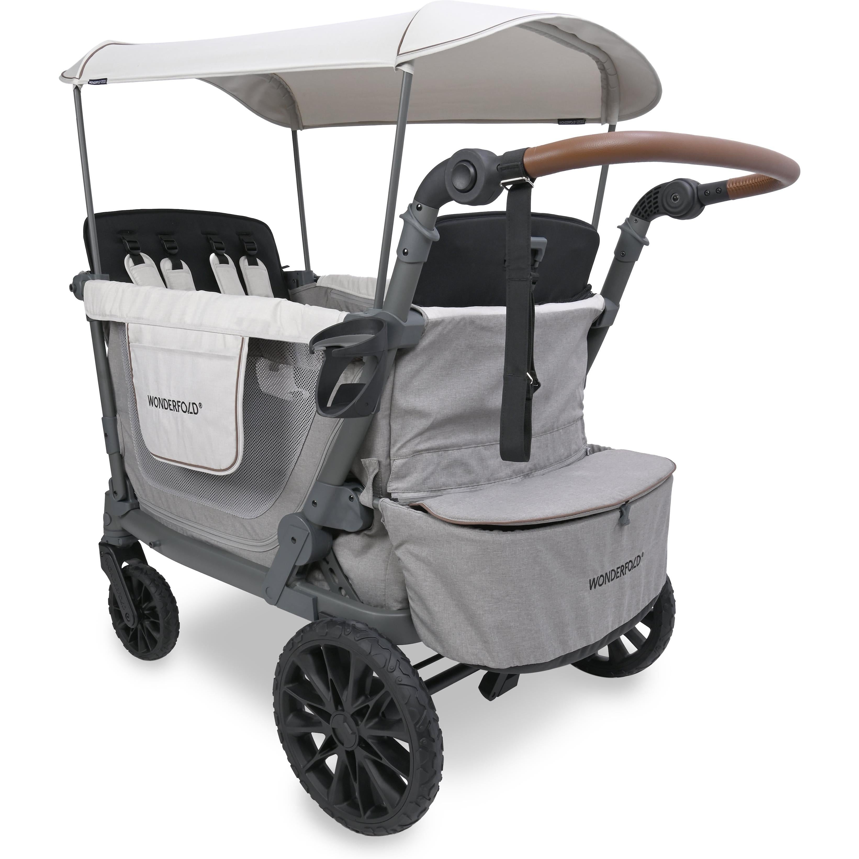 WonderFold L4 Quad Stroller Wagon (4 Seater)