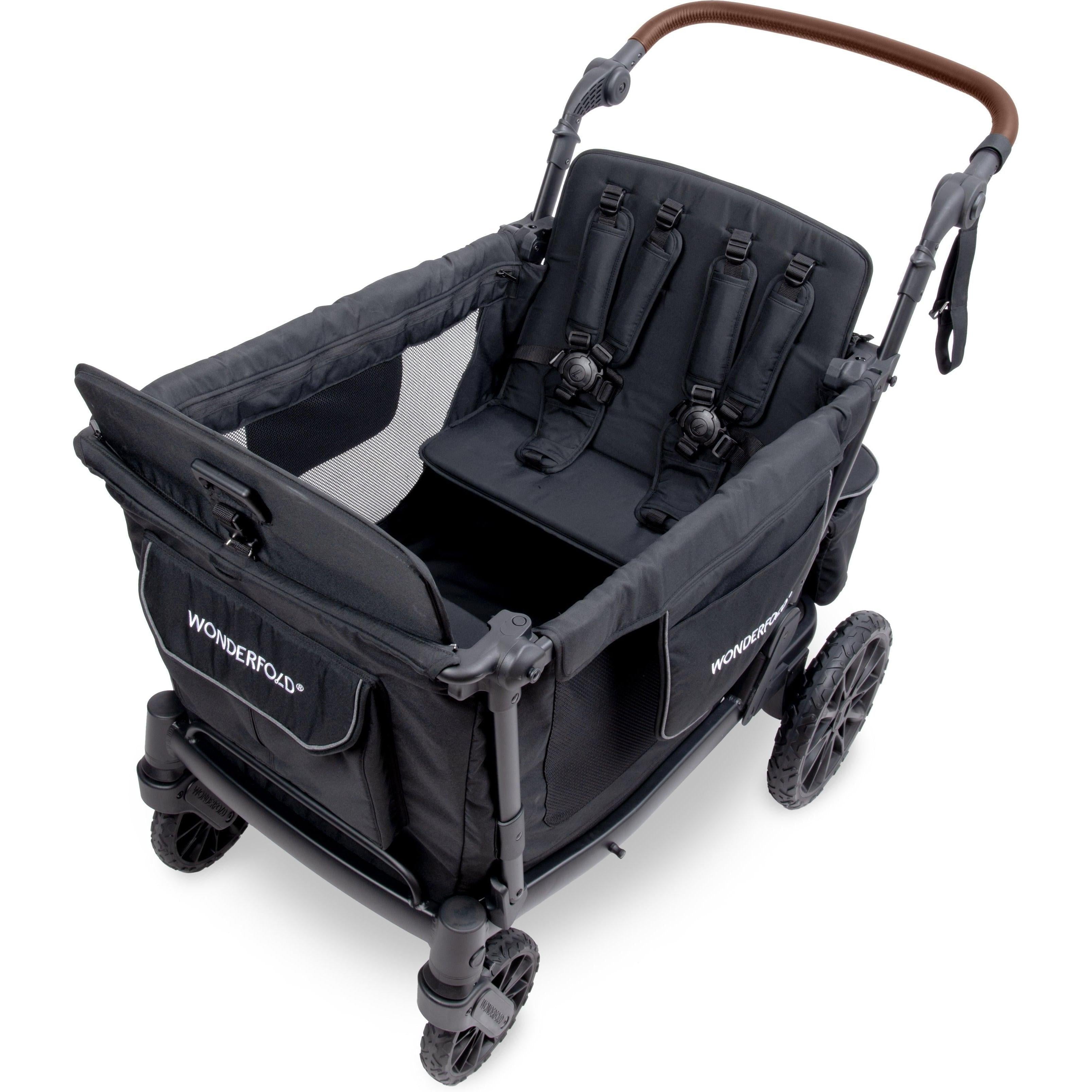 WonderFold L4 Quad Stroller Wagon (4 Seater)