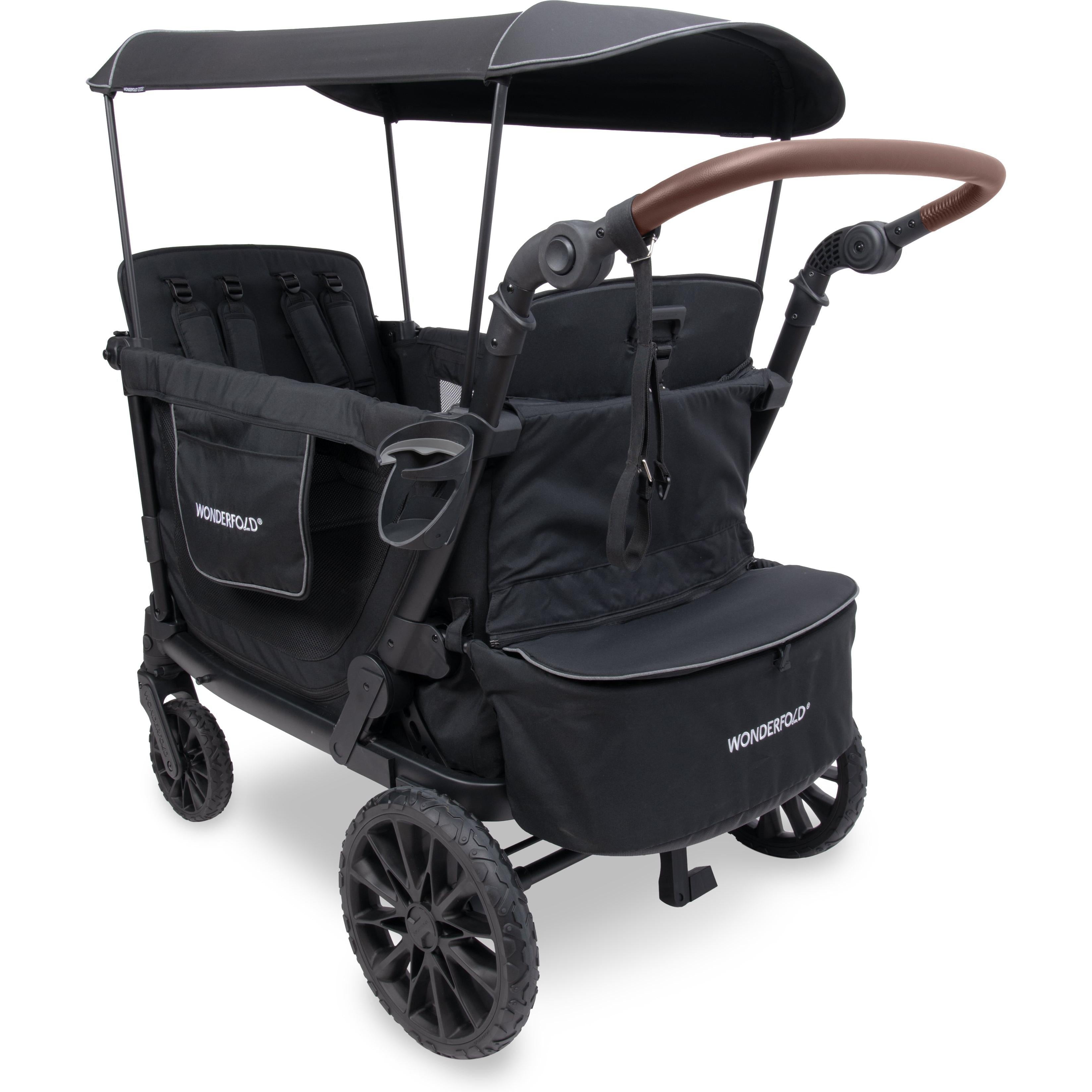 WonderFold L4 Quad Stroller Wagon (4 Seater)
