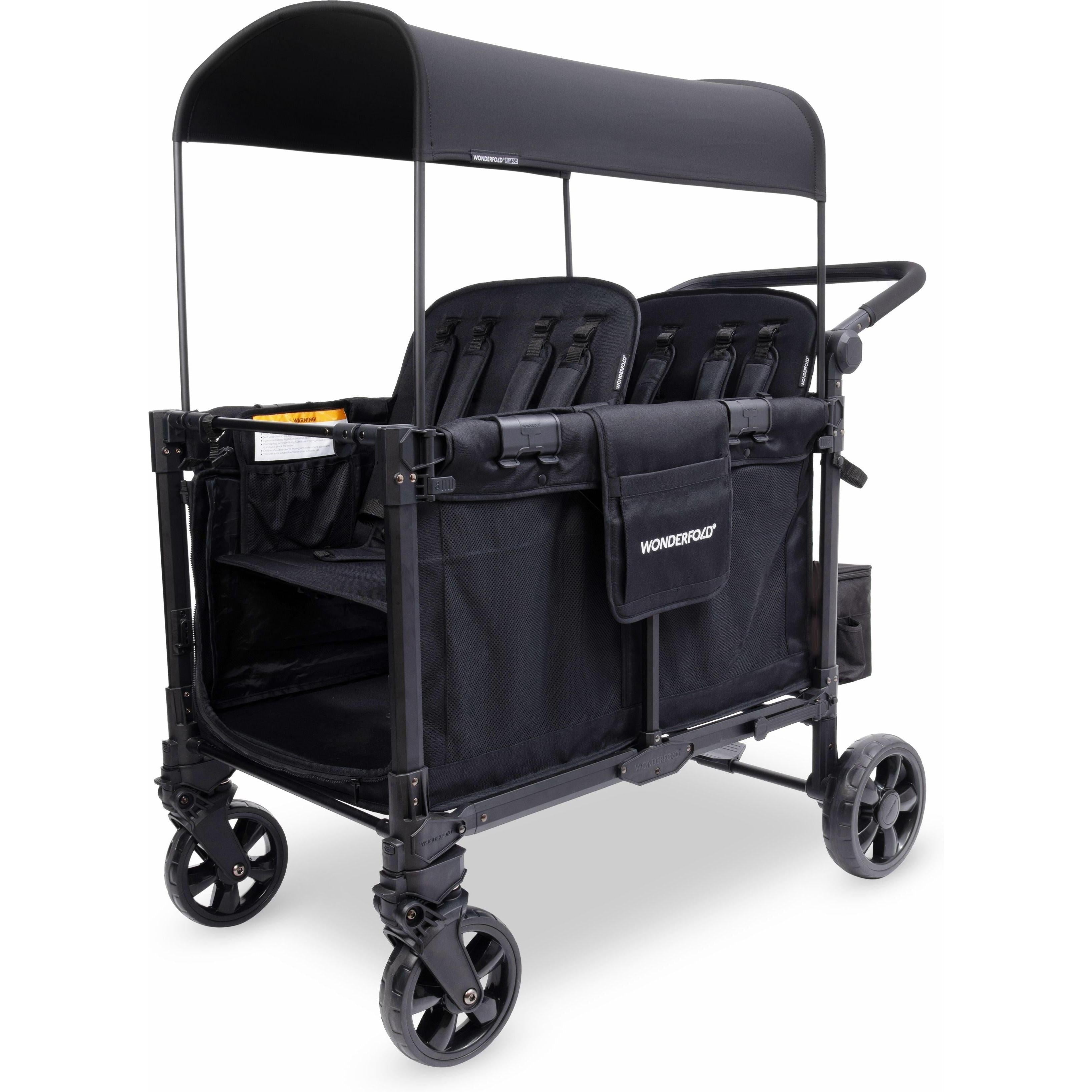 WonderFold W4 Elite Pro Quad Stroller Wagon (4 Seater)