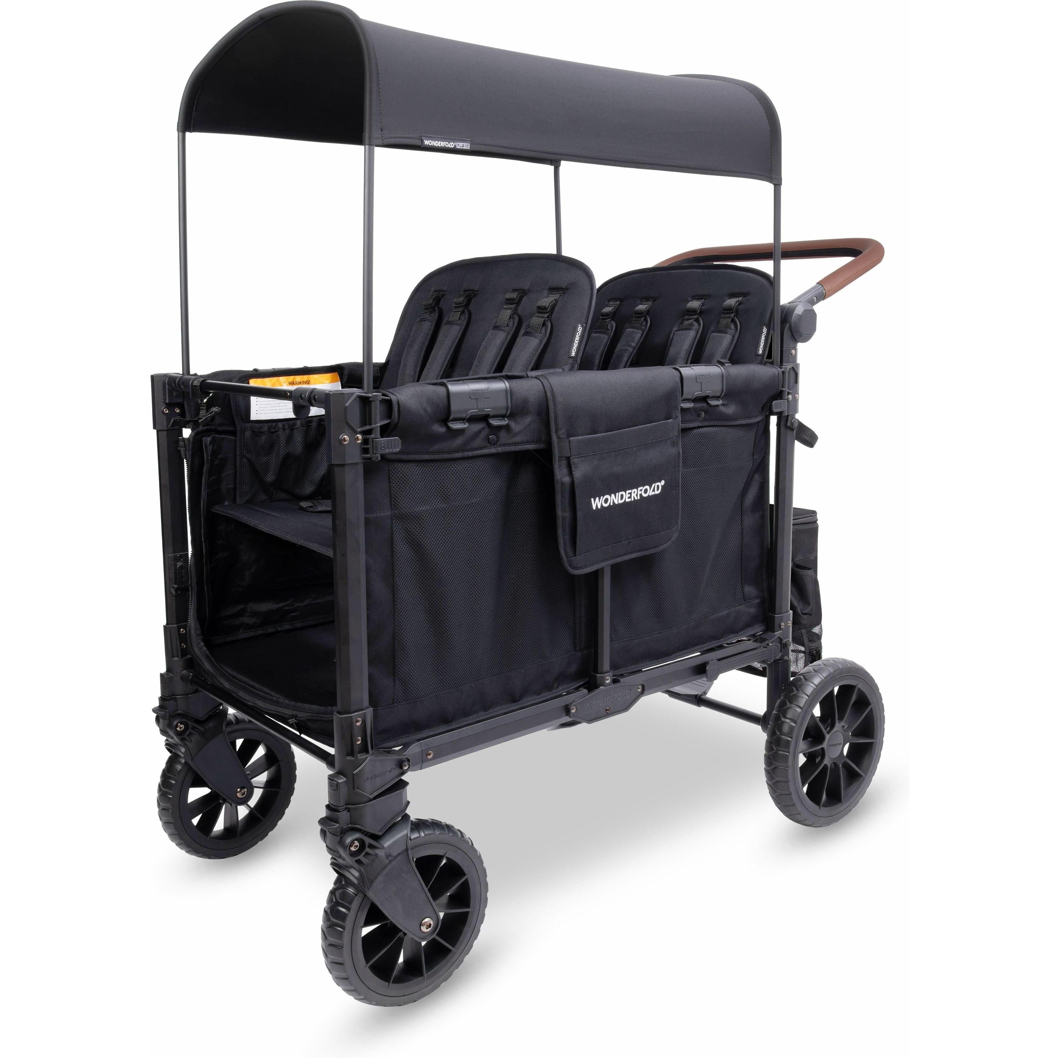 WonderFold W4 Luxe Pro Quad Stroller Wagon (4 Seater)