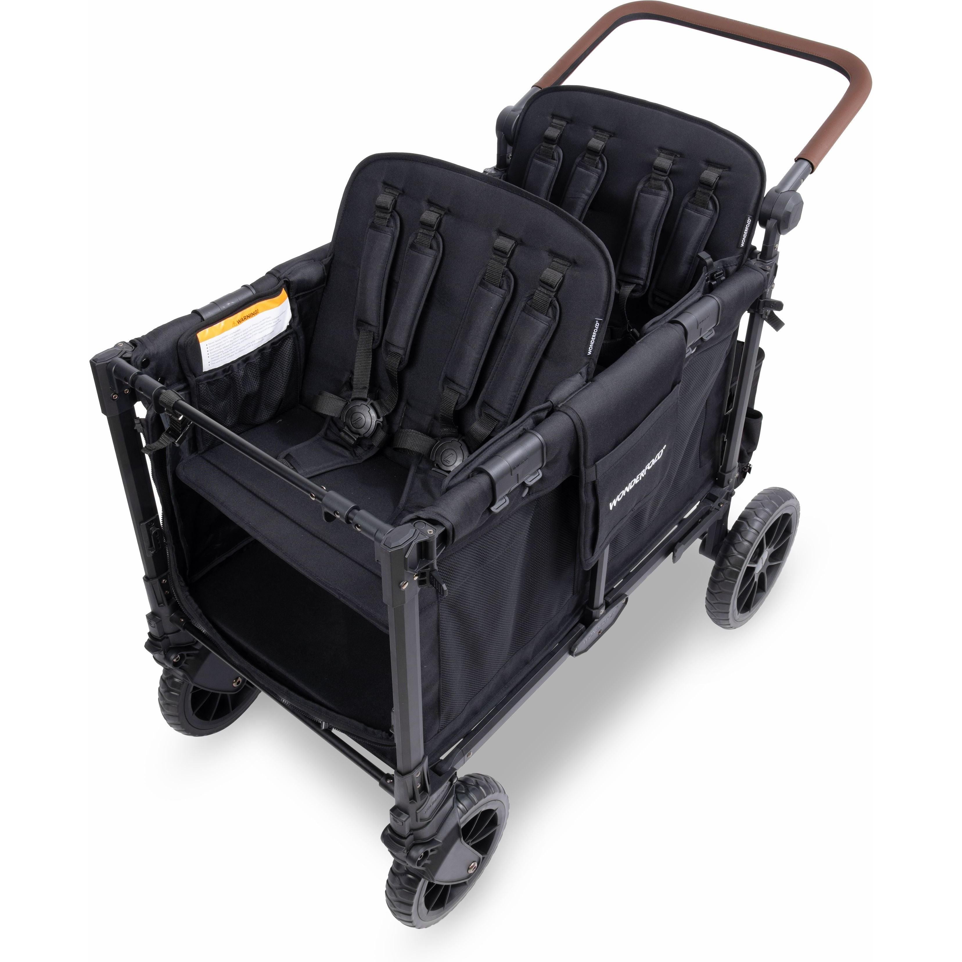 WonderFold W4 Luxe Pro Quad Stroller Wagon (4 Seater)