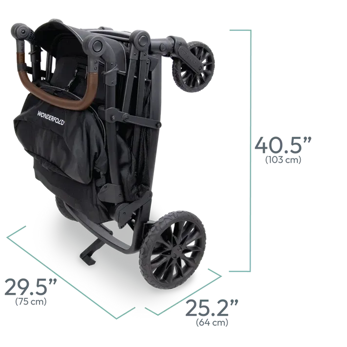 WonderFold L4 Quad Stroller Wagon (4 Seater)