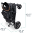 WonderFold L4 Quad Stroller Wagon (4 Seater)