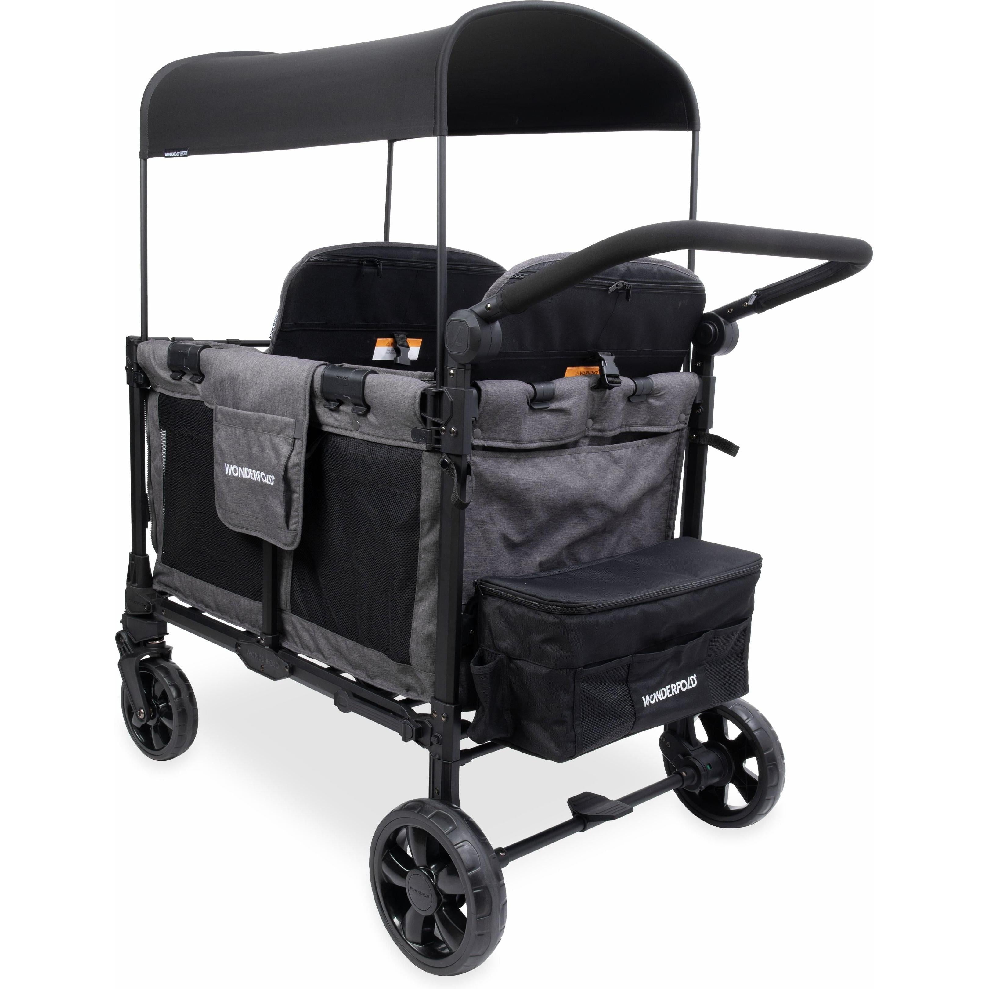 WonderFold W4 Elite Pro Quad Stroller Wagon (4 Seater)