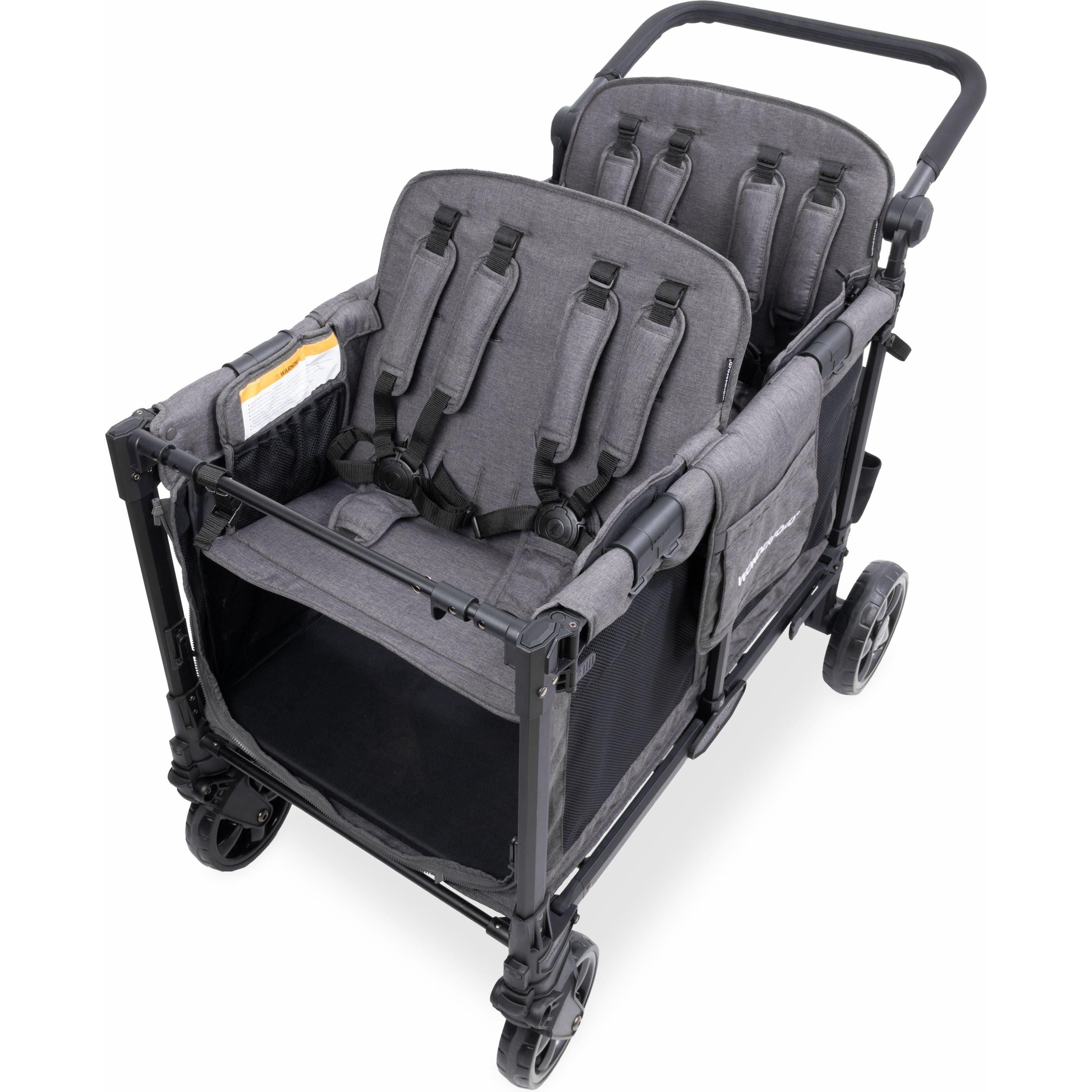 WonderFold W4 Elite Pro Quad Stroller Wagon (4 Seater)
