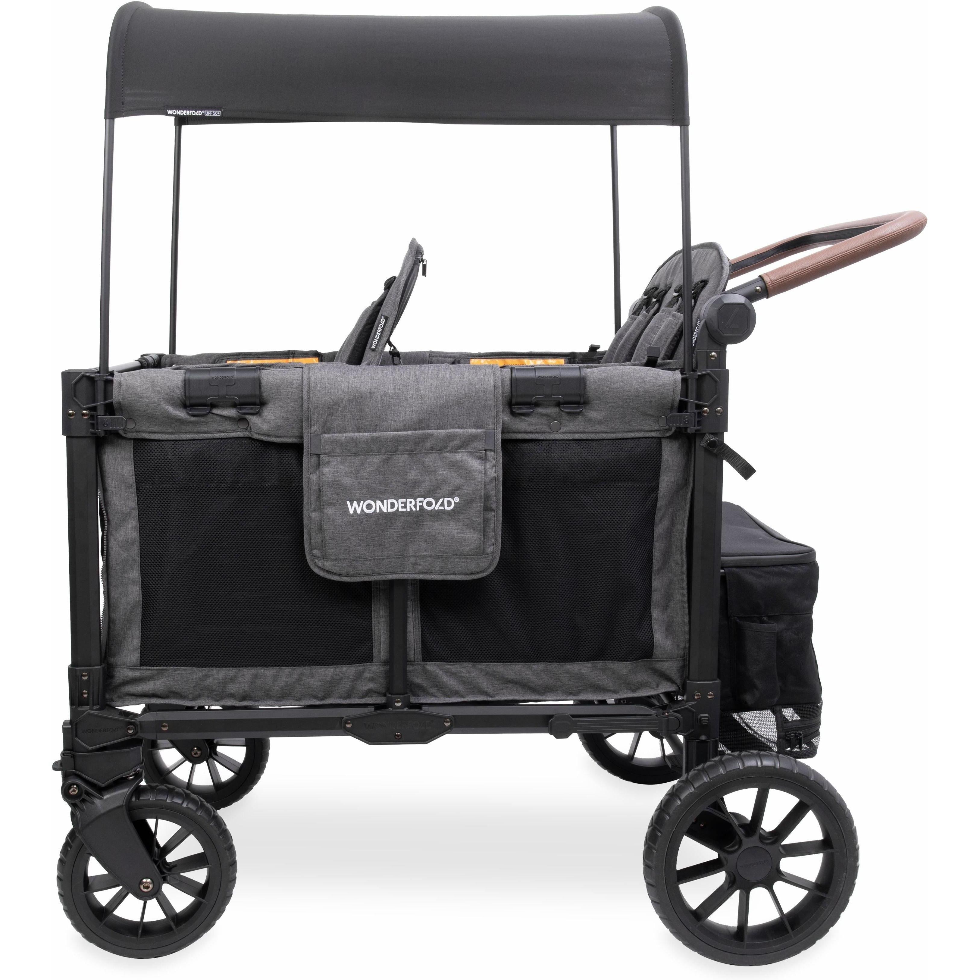 WonderFold W4 Luxe Pro Quad Stroller Wagon (4 Seater)