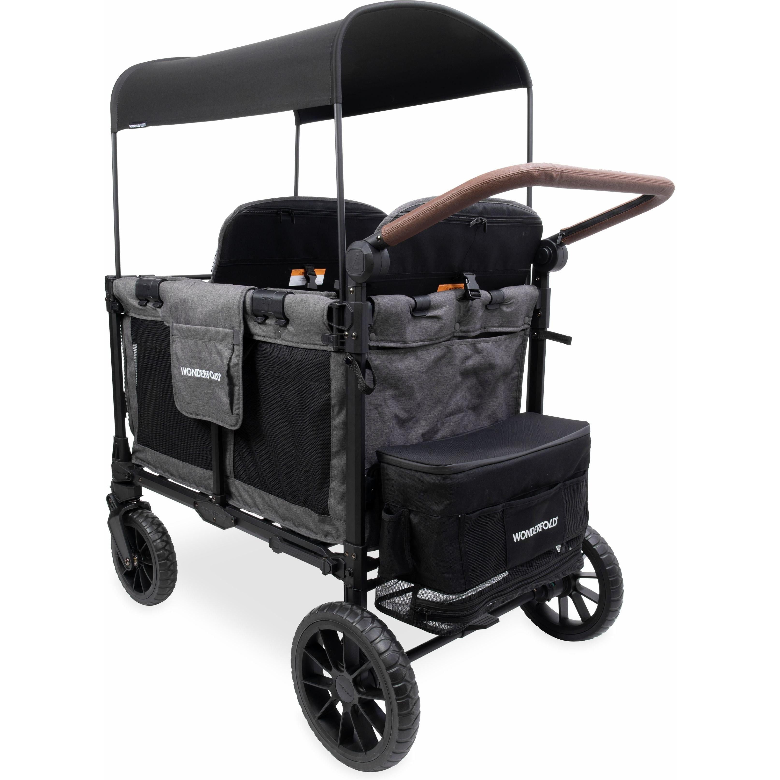 WonderFold W4 Luxe Pro Quad Stroller Wagon (4 Seater)