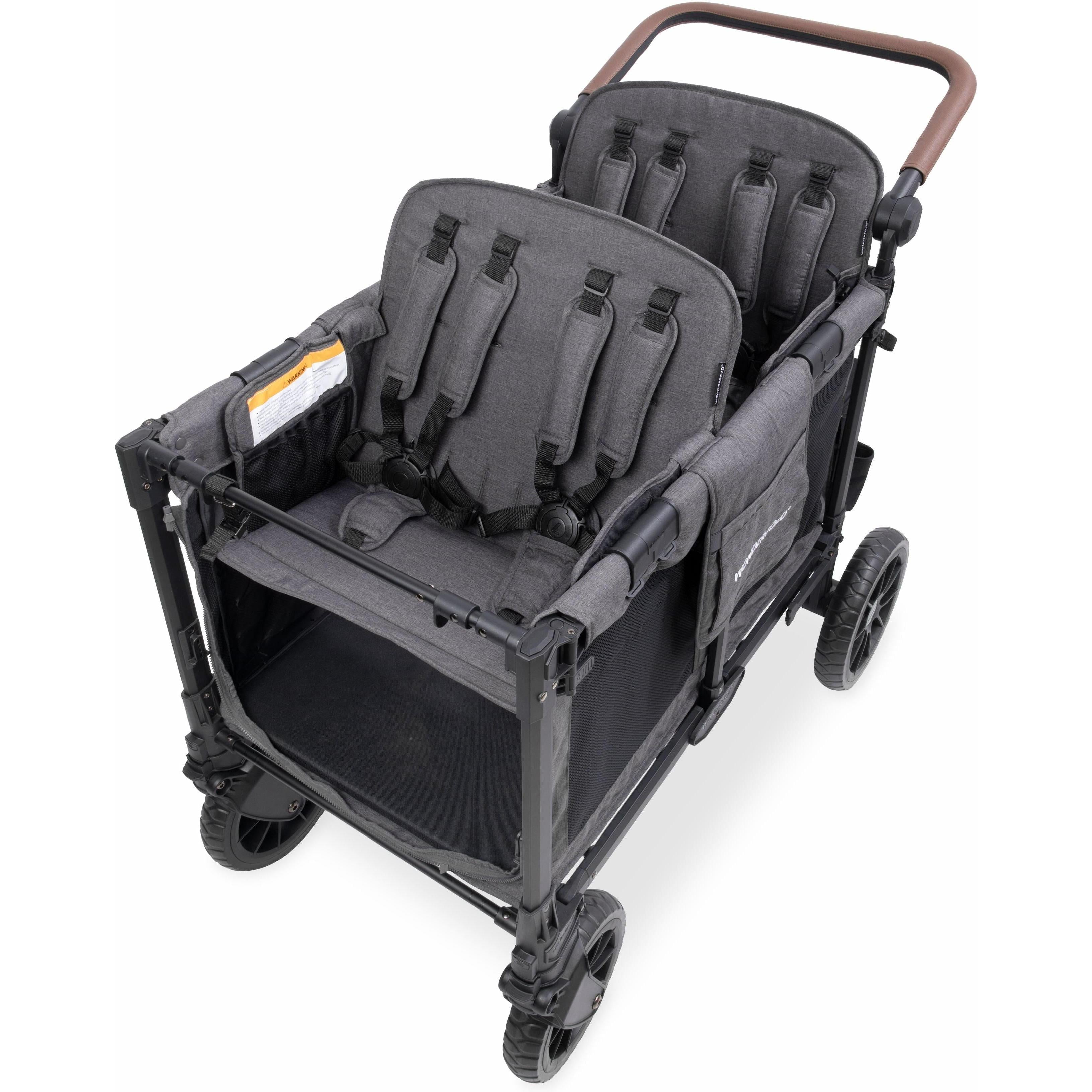 WonderFold W4 Luxe Pro Quad Stroller Wagon (4 Seater)
