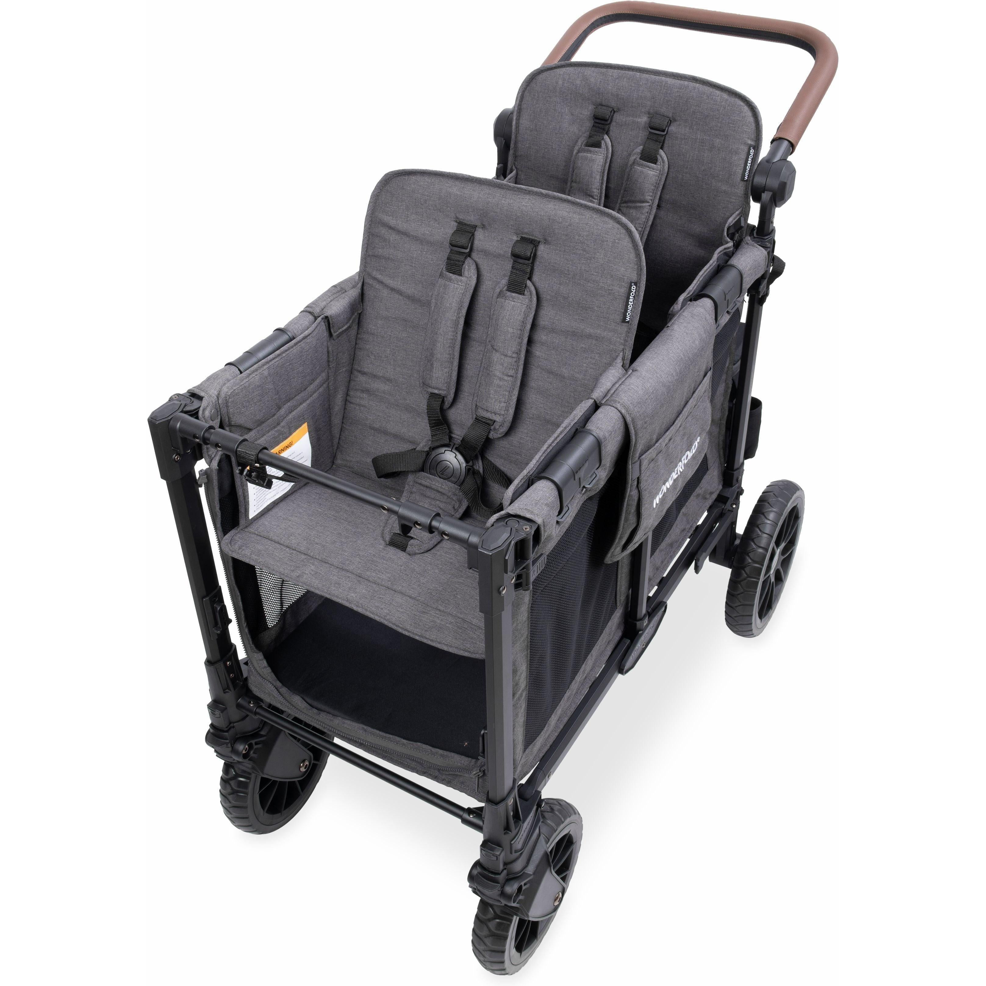 WonderFold W2 Luxe Pro Double Seater Stroller Wagon (2 Seater)