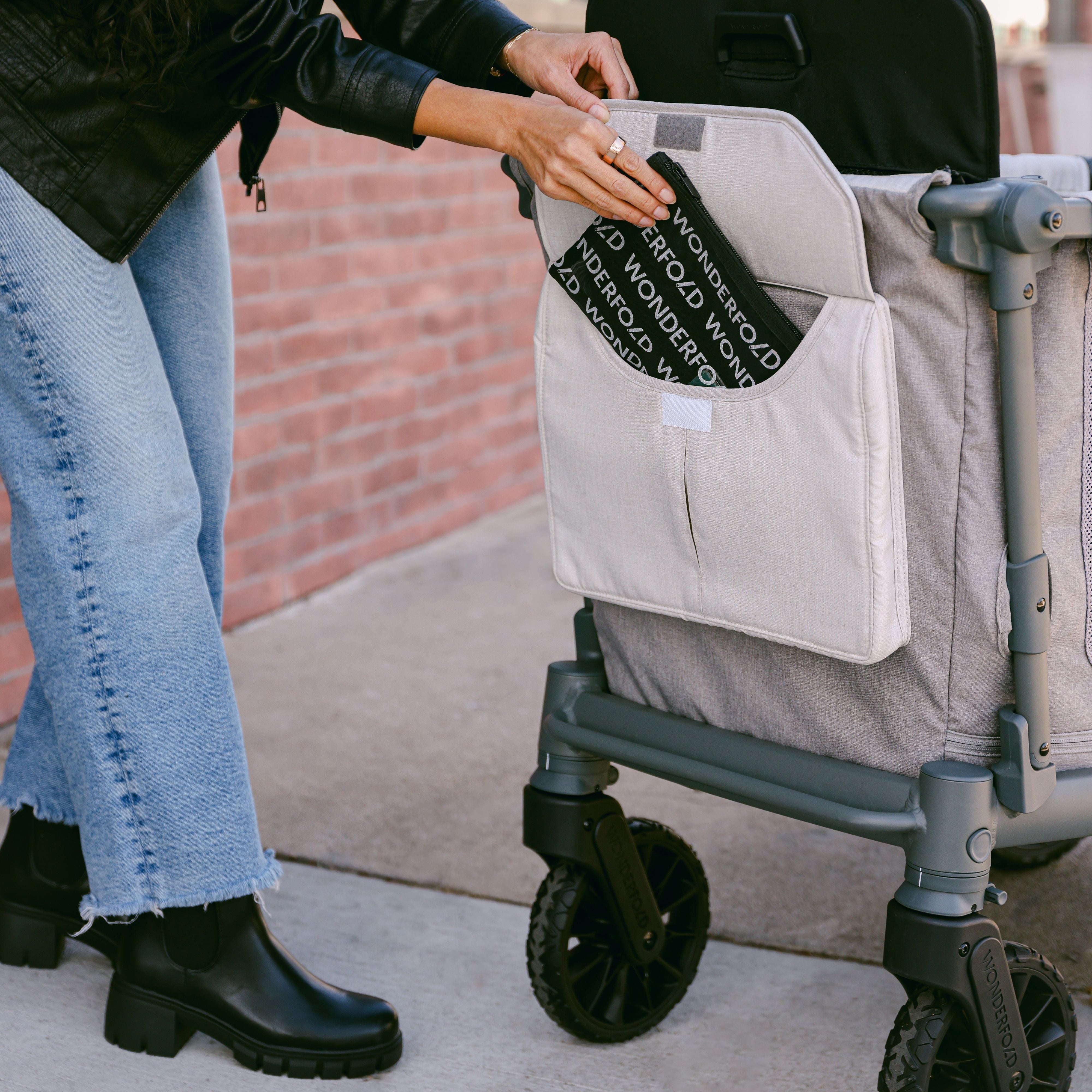 WonderFold L2 Double Stroller Wagon (2 Seater)