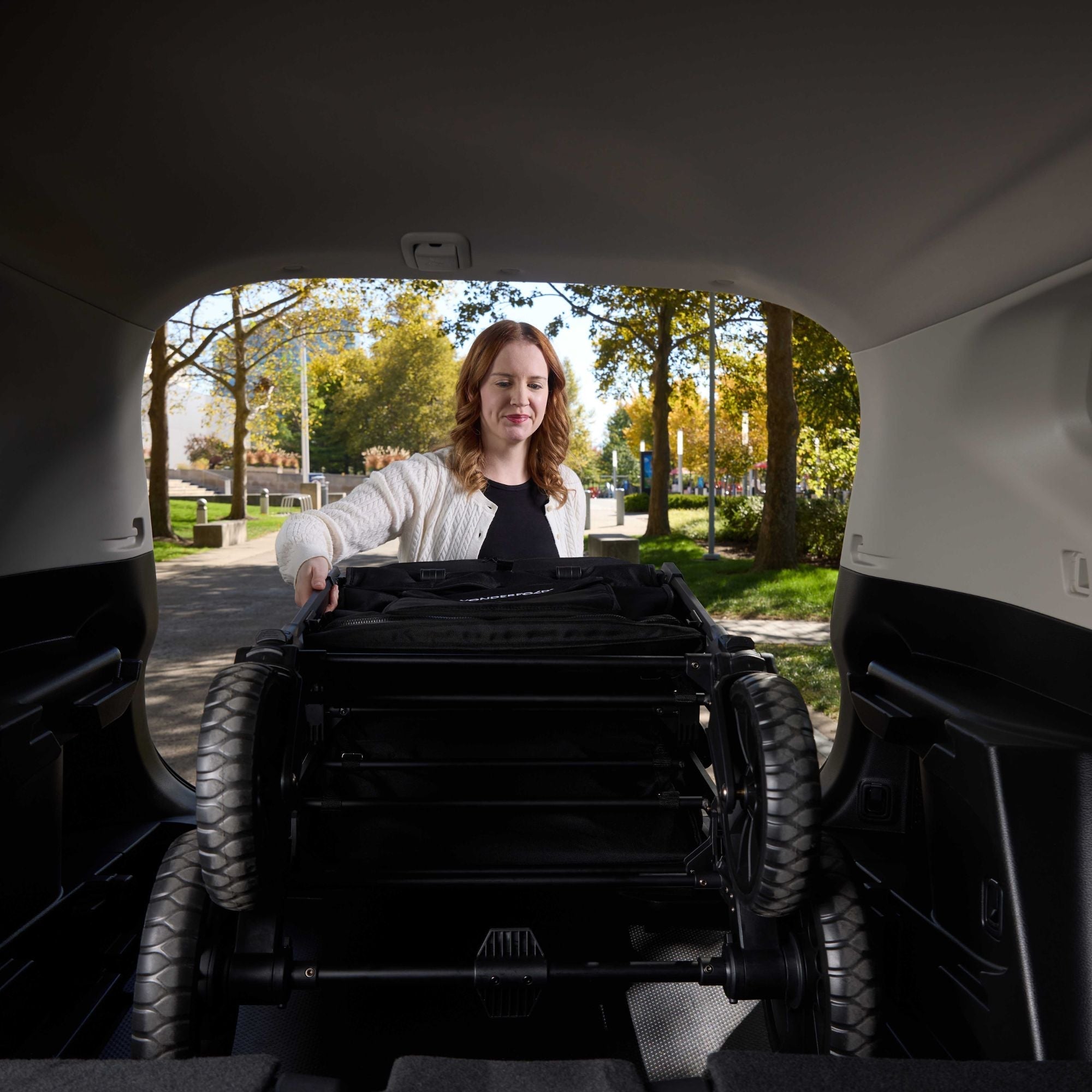 WonderFold W4 Luxe Pro Quad Stroller Wagon (4 Seater)
