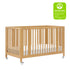 Babyletto Rolli 9-in-1 Convertible All-Stages Crib with Bassinet & Toddler Bed Conversion Kits