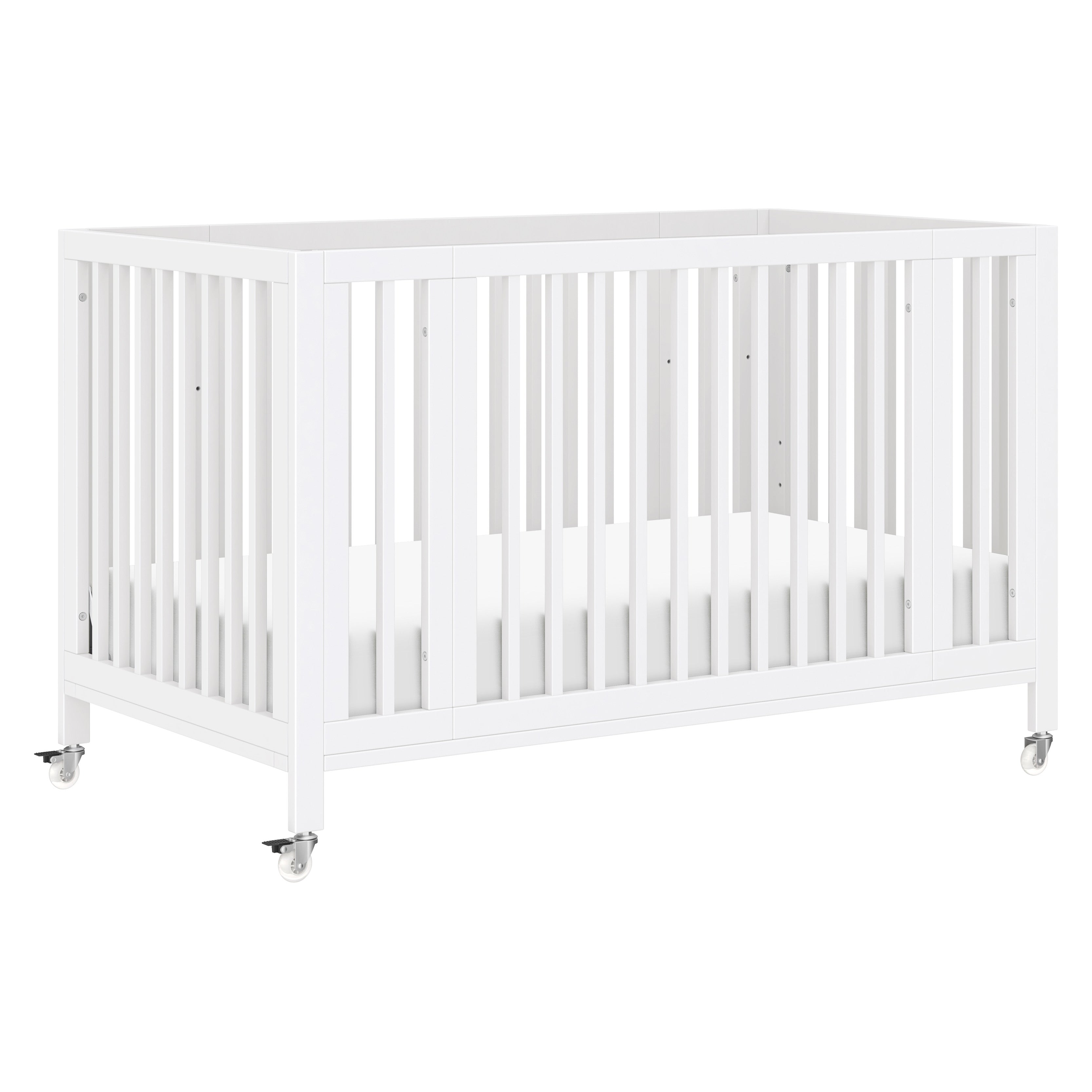 Babyletto Rolli 9-in-1 Convertible All-Stages Crib with Bassinet & Toddler Bed Conversion Kits