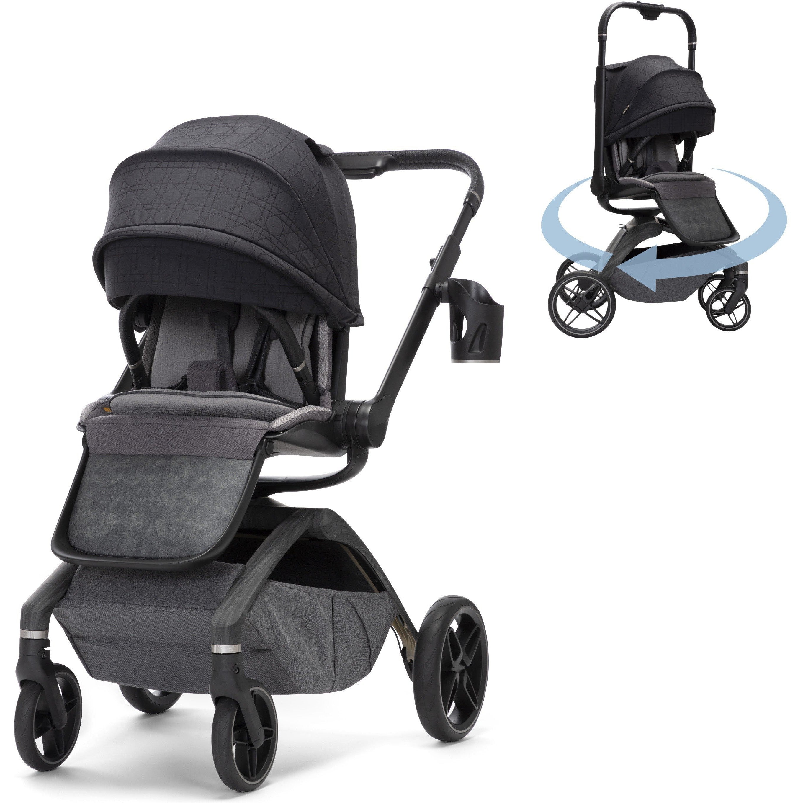 maxi-cosi buggy Maxi Cosi Tana 360 Rotating Modular Stroller, Onyx Heritage