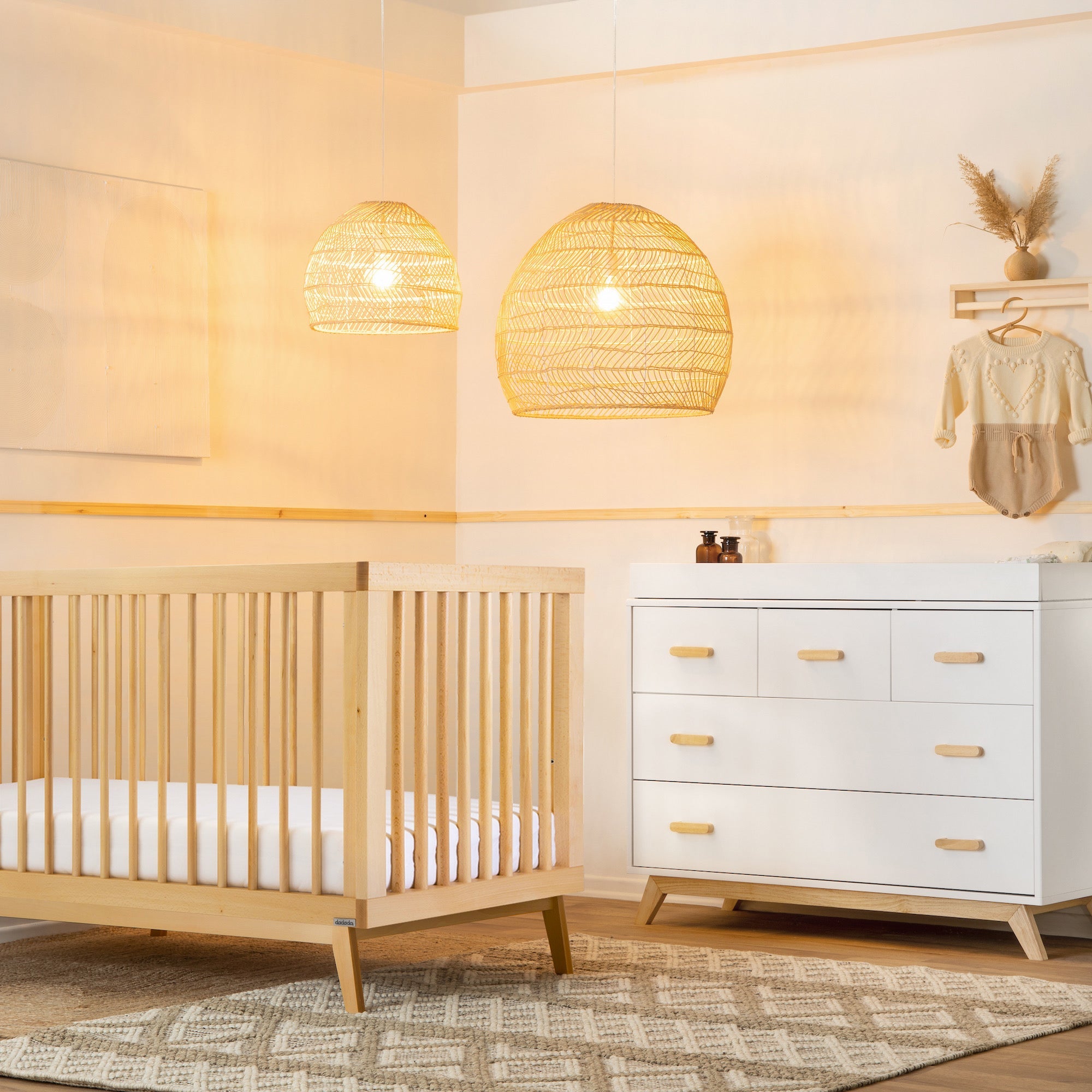 Dadada Soho 3-in-1 Convertible Crib
