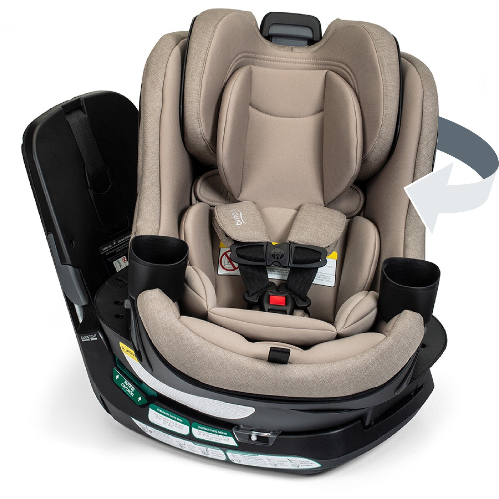 which britax convertible car seat Britax Galaxy 360 Slim Rotating Convertible Car Seat Teak