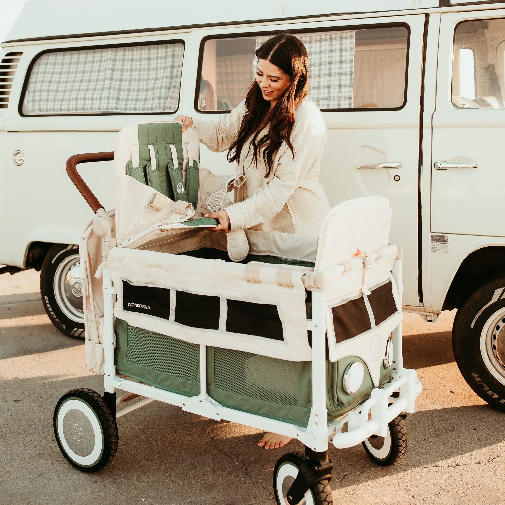 WonderFold VW4 Volkswagen Stroller Wagon
