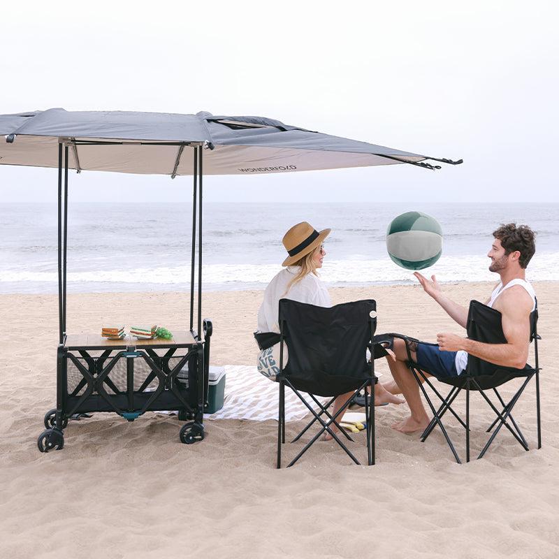 WonderFold S5 Convertible Utility Wagon Canopy
