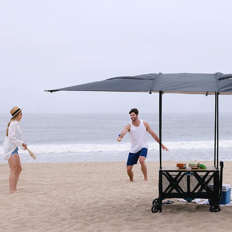 WonderFold S5 Convertible Utility Wagon Canopy