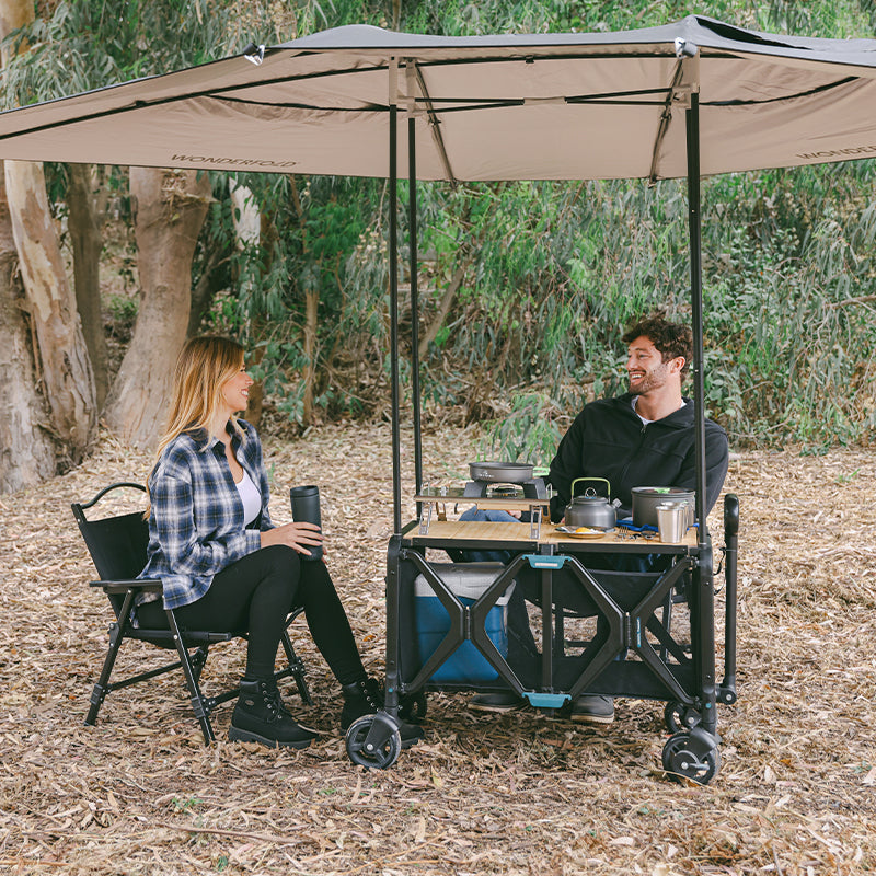 WonderFold S5 Convertible Utility Wagon Canopy