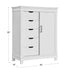 Stirling Weathered White Chifferobe
