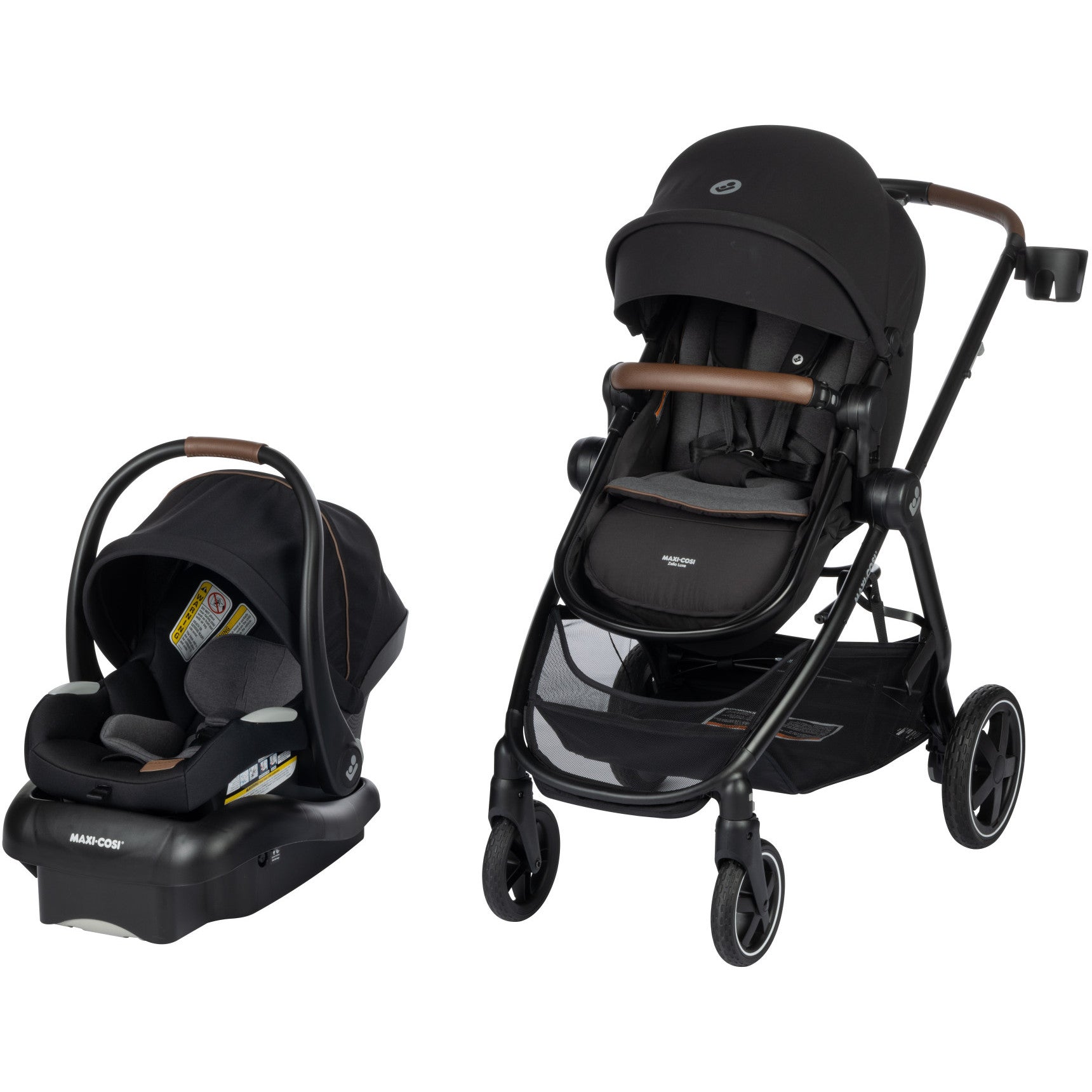 maxi cosi black friday 2021 Maxi Cosi Zelia Luxe 5-in-1 Modular Travel System (New Hope Black)