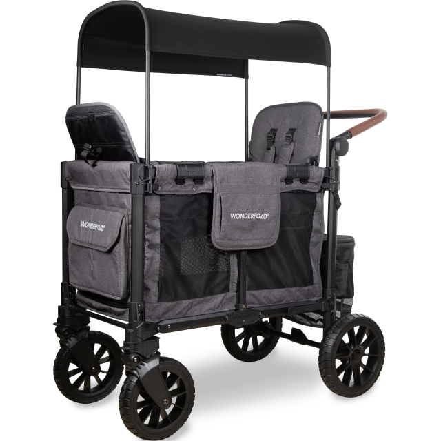 WonderFold W2 Luxe Pro Double Seater Stroller Wagon (2 Seater)