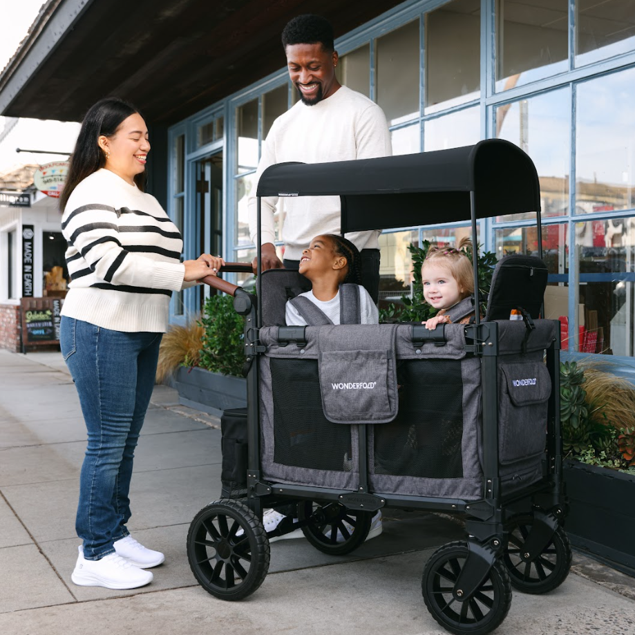 WonderFold W2 Luxe Pro Double Seater Stroller Wagon (2 Seater)
