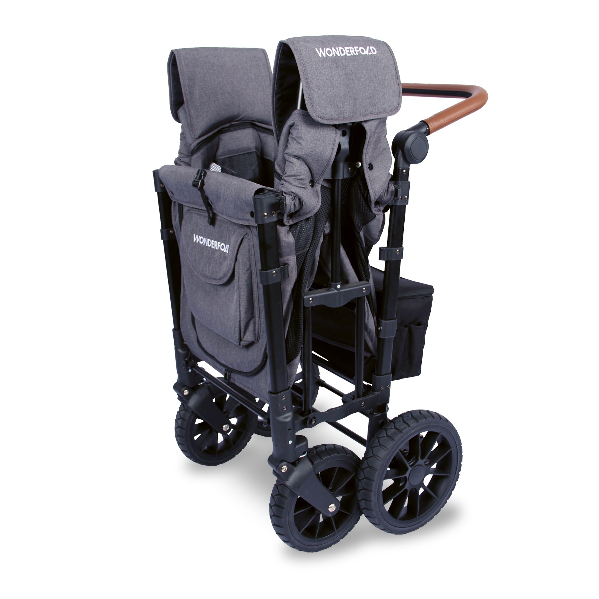 WonderFold W2 Luxe Double Stroller Wagon (2 Seater)