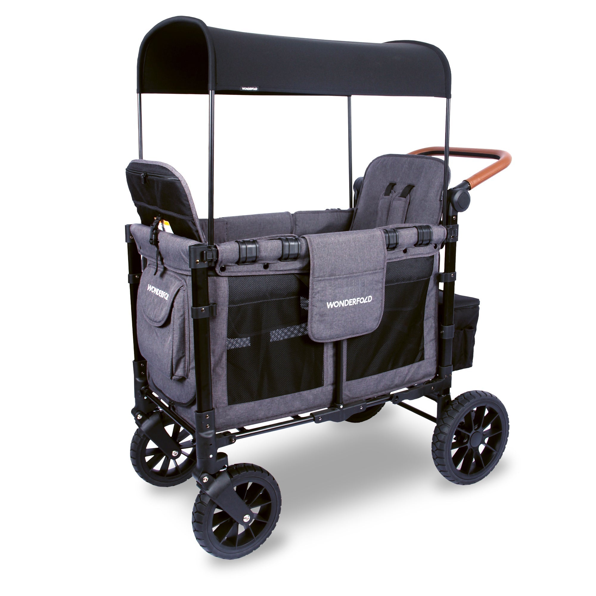 WonderFold W2 Luxe Double Stroller Wagon (2 Seater)