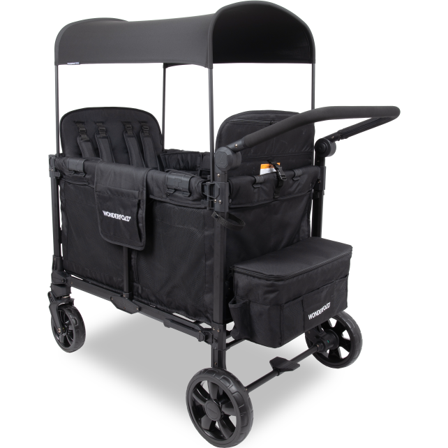 WonderFold W4 Elite Pro Quad Stroller Wagon (4 Seater)