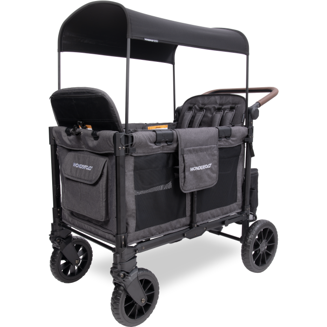 WonderFold W4 Luxe Pro Quad Stroller Wagon (4 Seater)