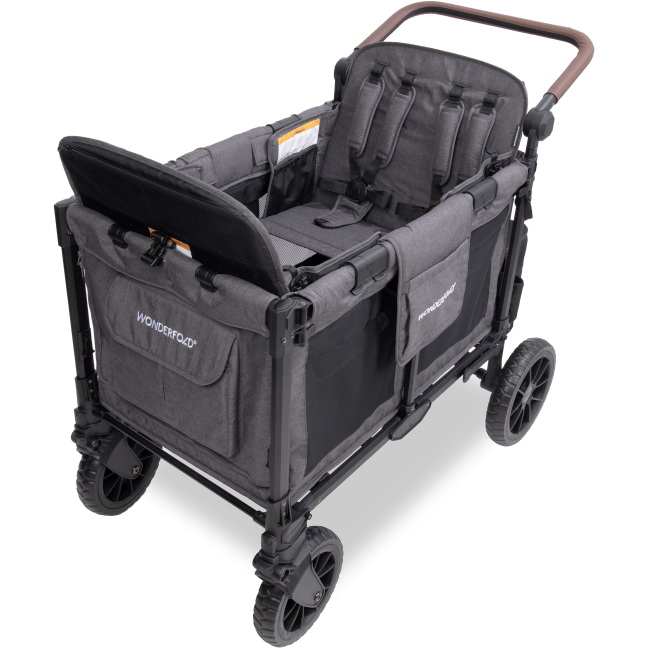 WonderFold W4 Luxe Pro Quad Stroller Wagon (4 Seater)