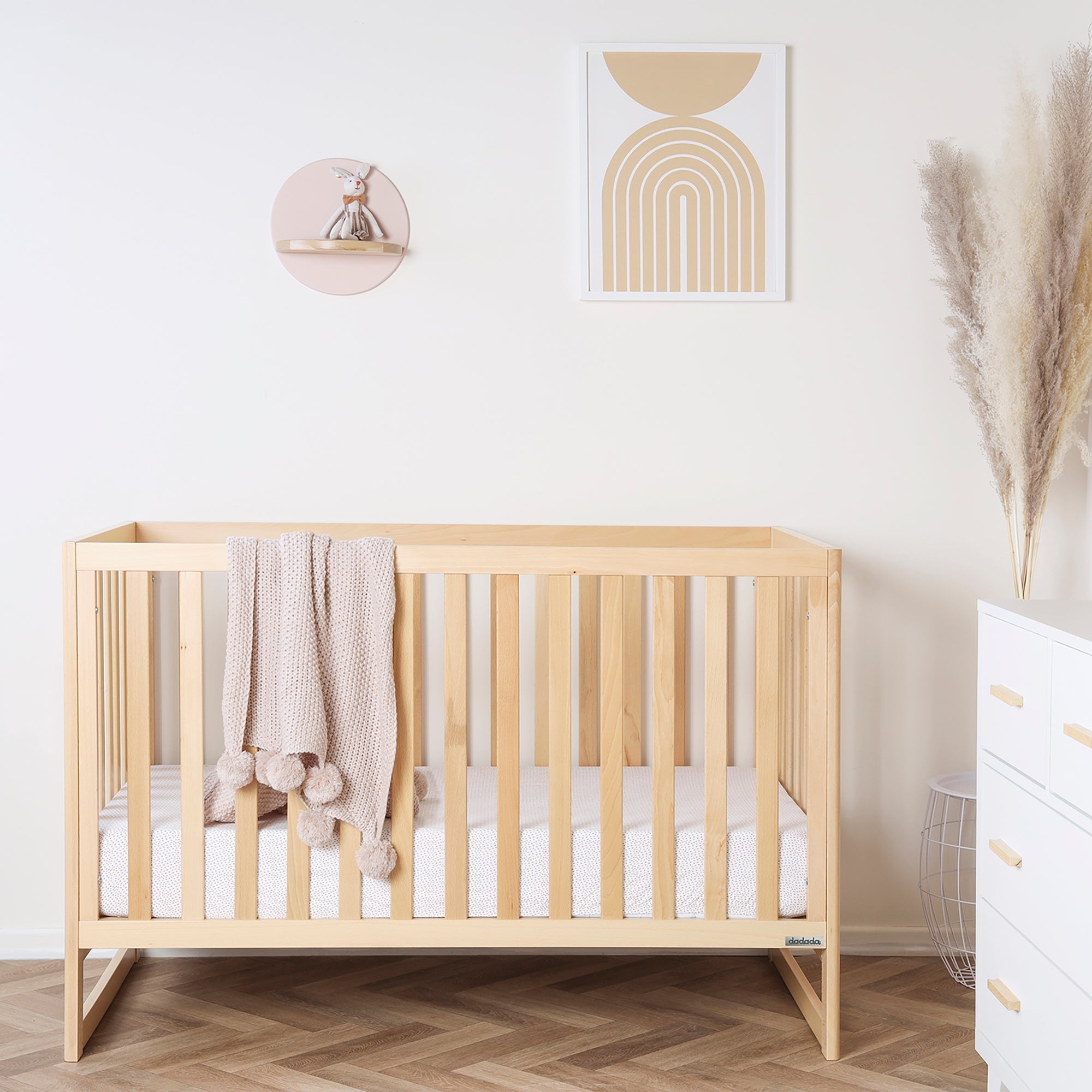Dadada Austin 3-in-1 Convertible Crib
