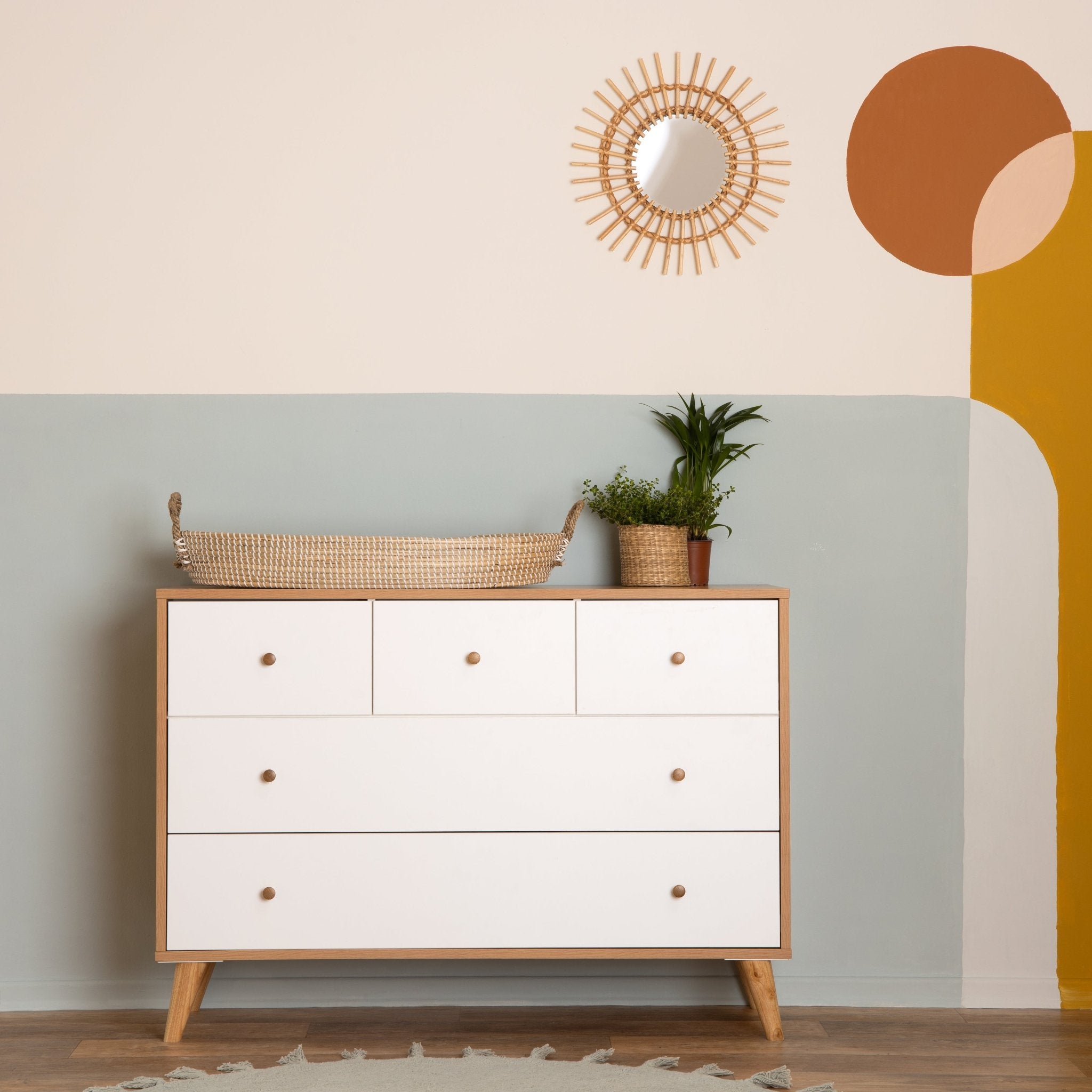 Dadada Austin 5-Drawer Nursery Dresser