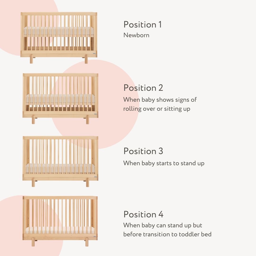 Dadada Bliss 4-in-1 Convertible Crib