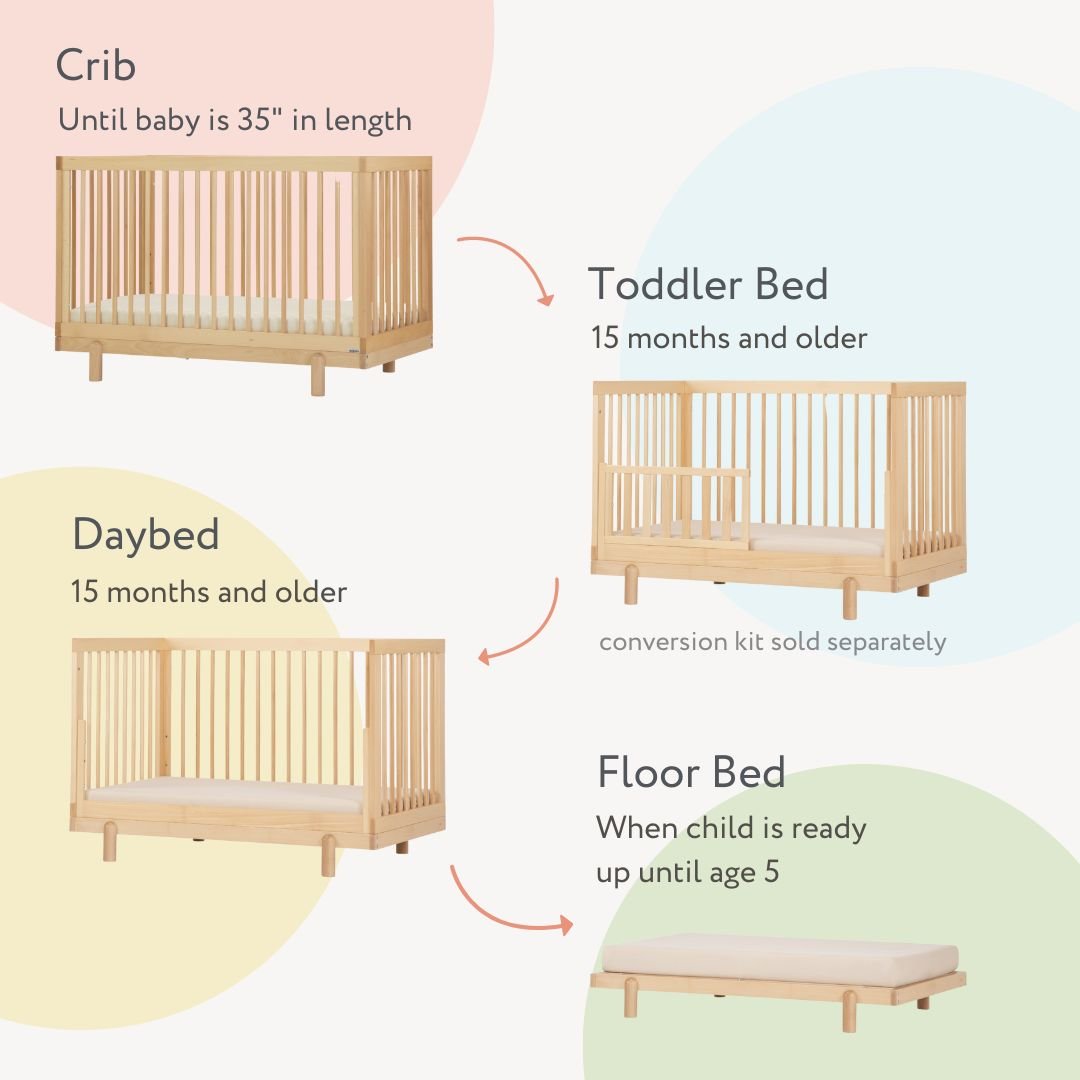 Dadada Bliss 4-in-1 Convertible Crib