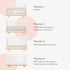 Dadada Bliss 4-in-1 Convertible Crib
