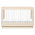 Babyletto Harlow Acrylic 3-in-1 Convertible Crib with Toddler Bed Conversion Kit